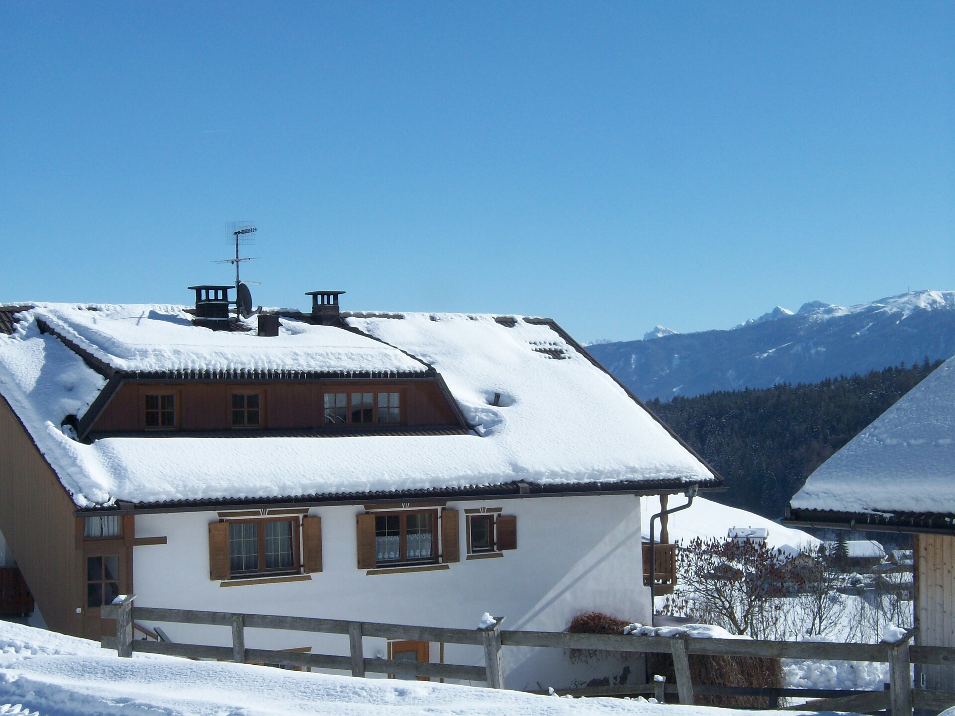 view towards Kronplatz