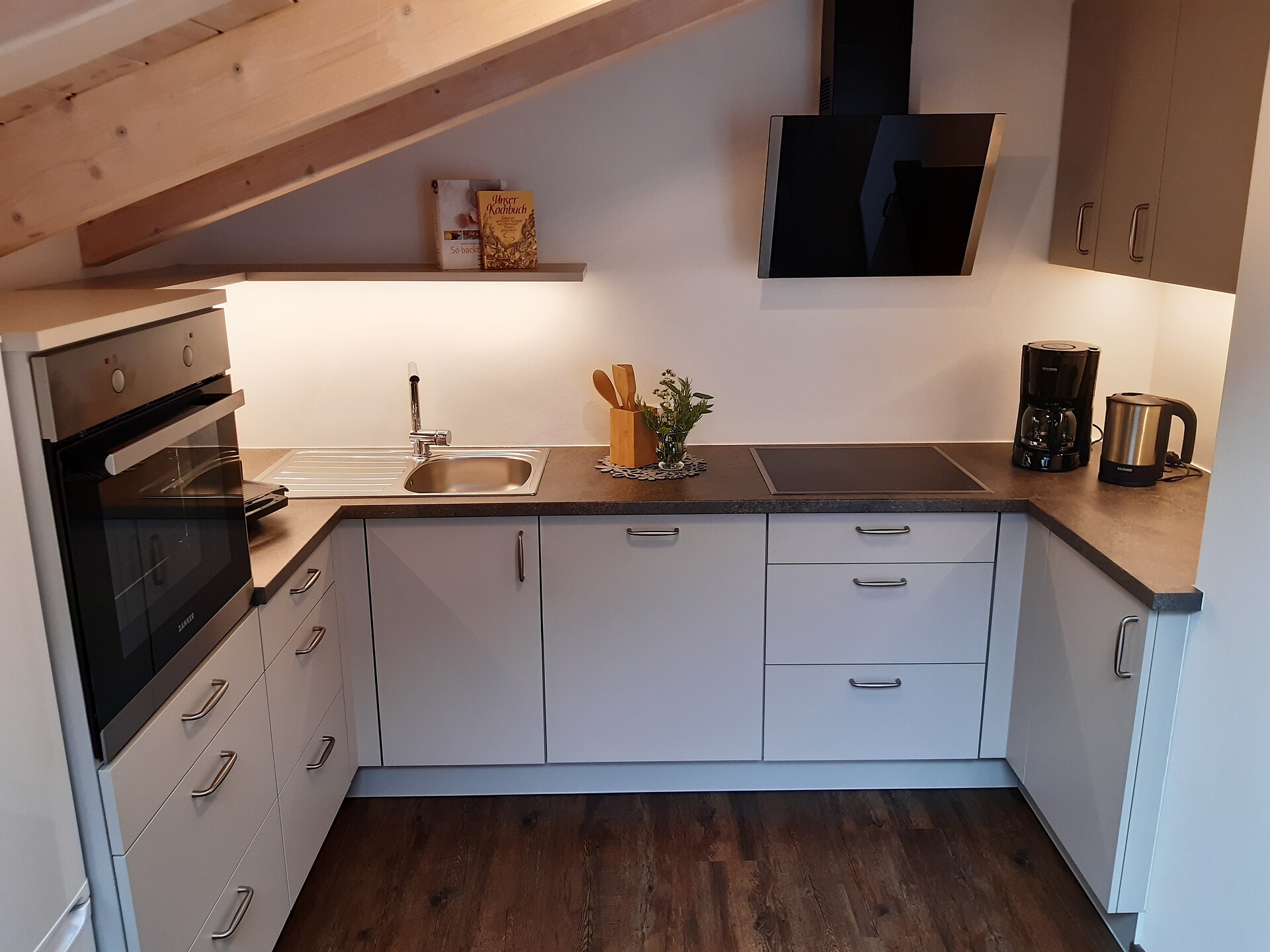 Cucina e soggiorno