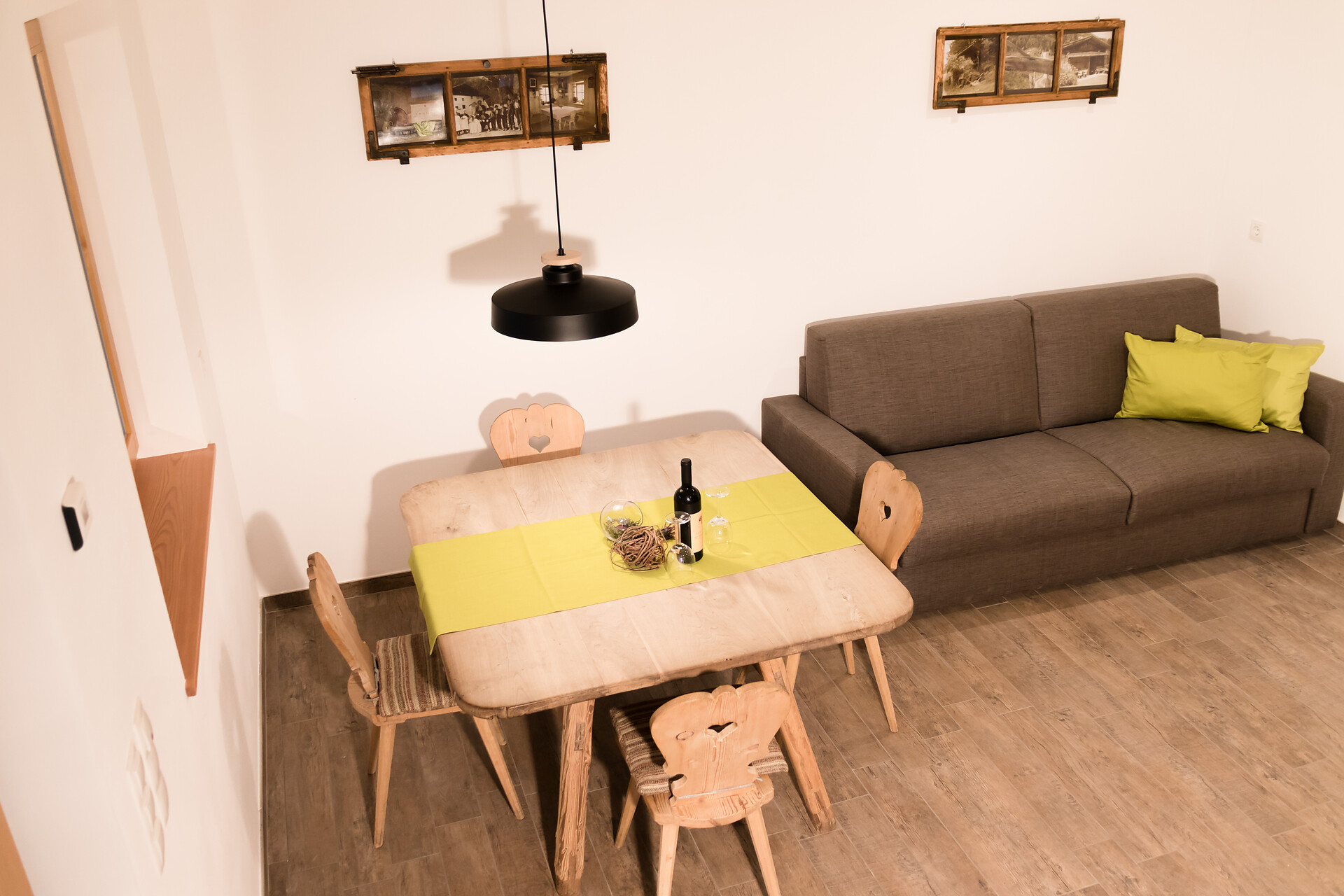 Cucina e soggiorno