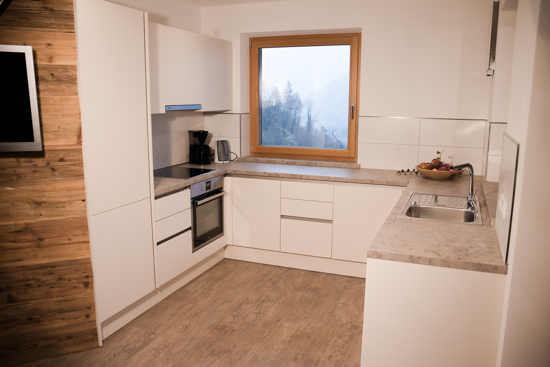 Cucina e soggiorno