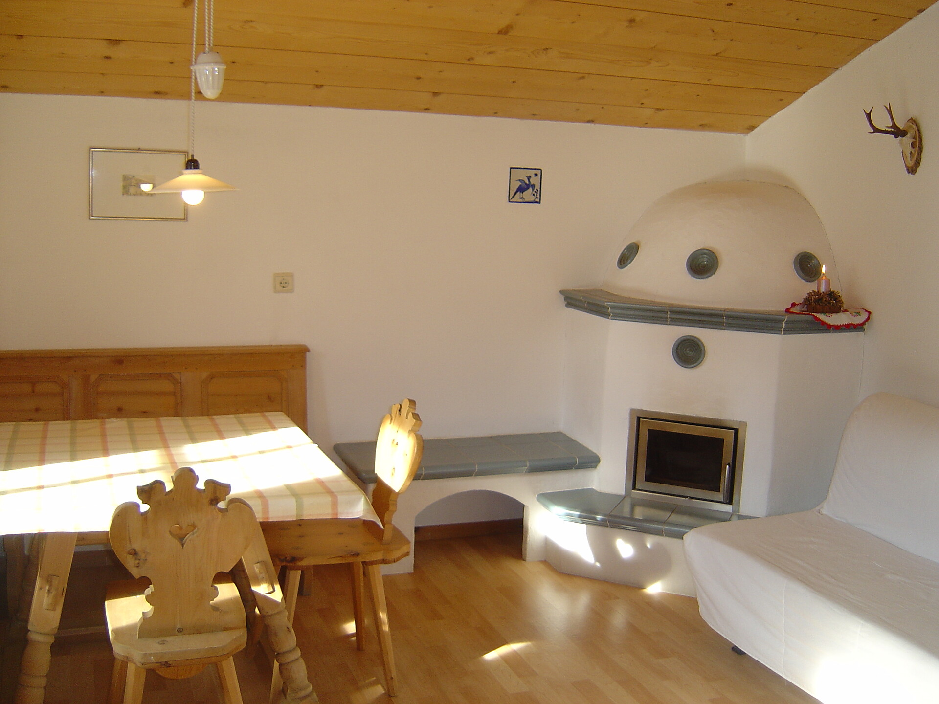 Ferienwohnung 2 mit Kachelofen