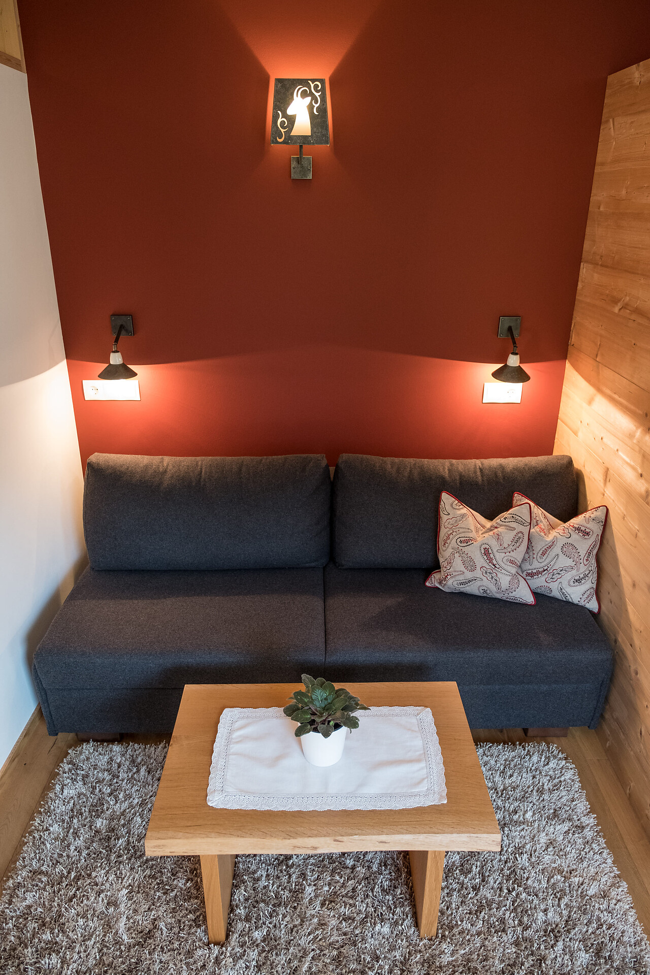 Aufenthaltsraum Ferienwohnung Gsell