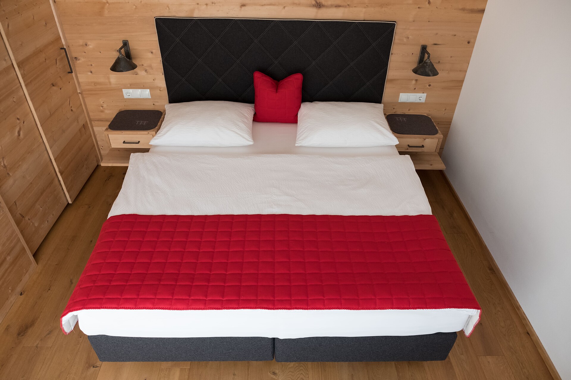 Schlafzimmer Ferienwohnung Gsell