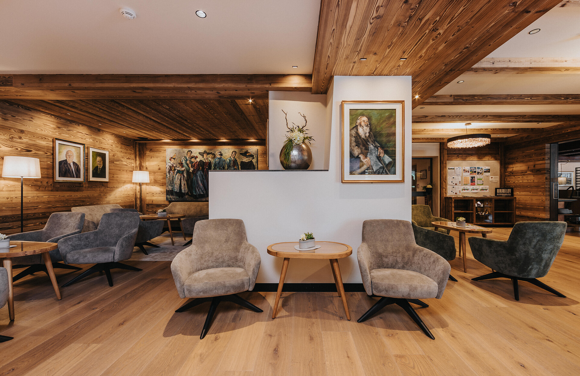 Hotelhalle Vitalhotel Dosses