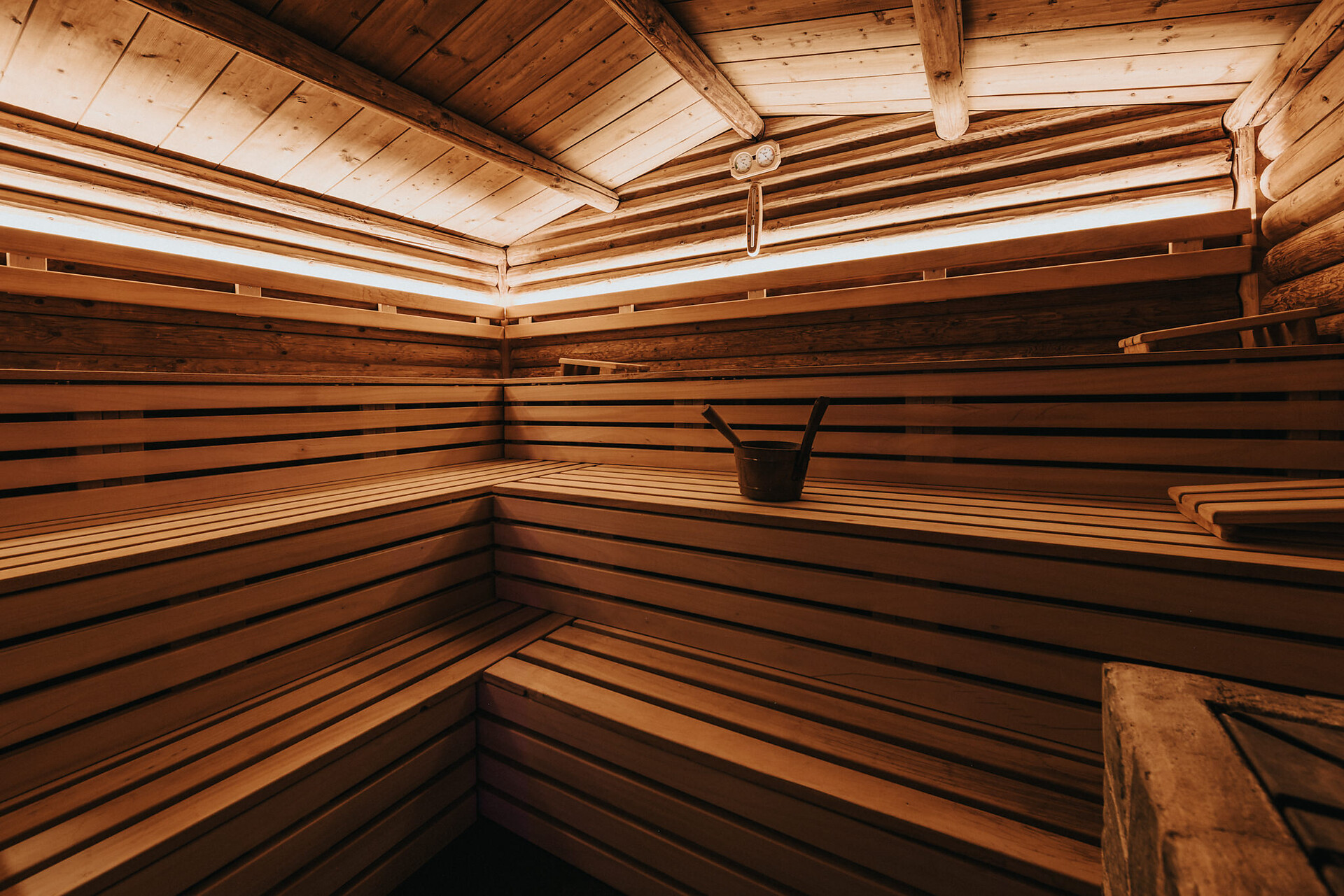 Finnische Sauna Vitalhotel Dosses