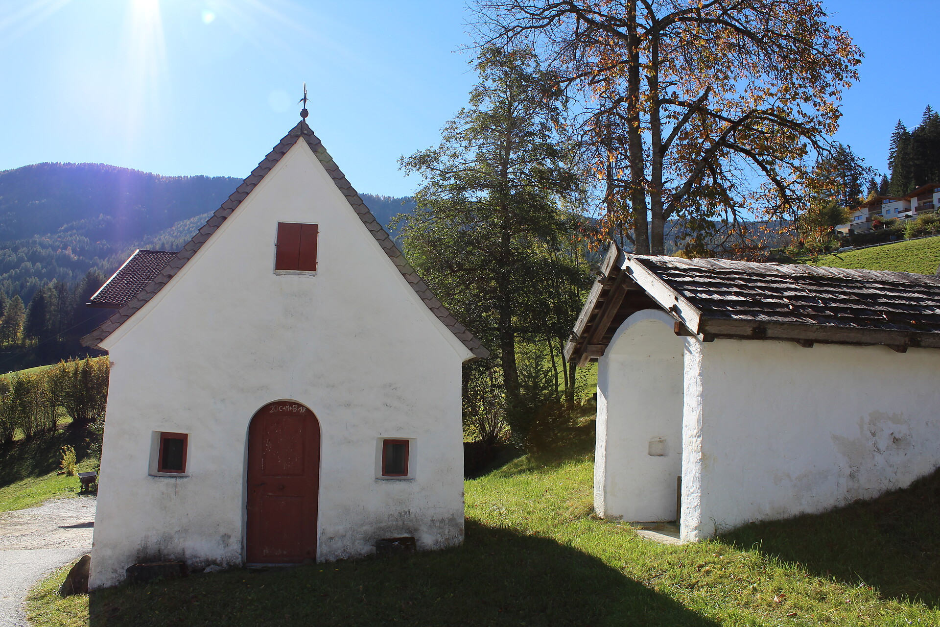 Kapelle und alter Backofen