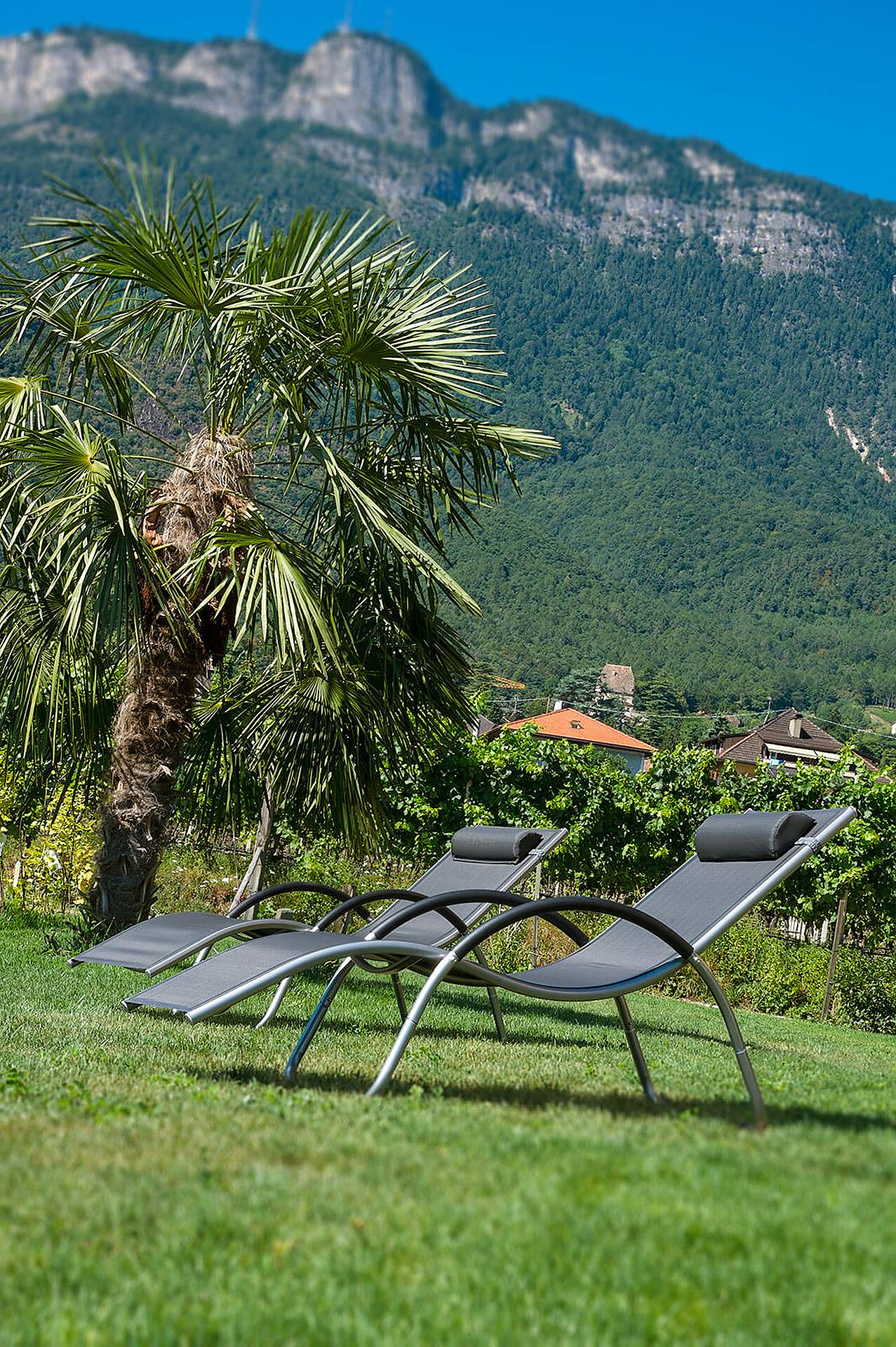 Sunbathing area