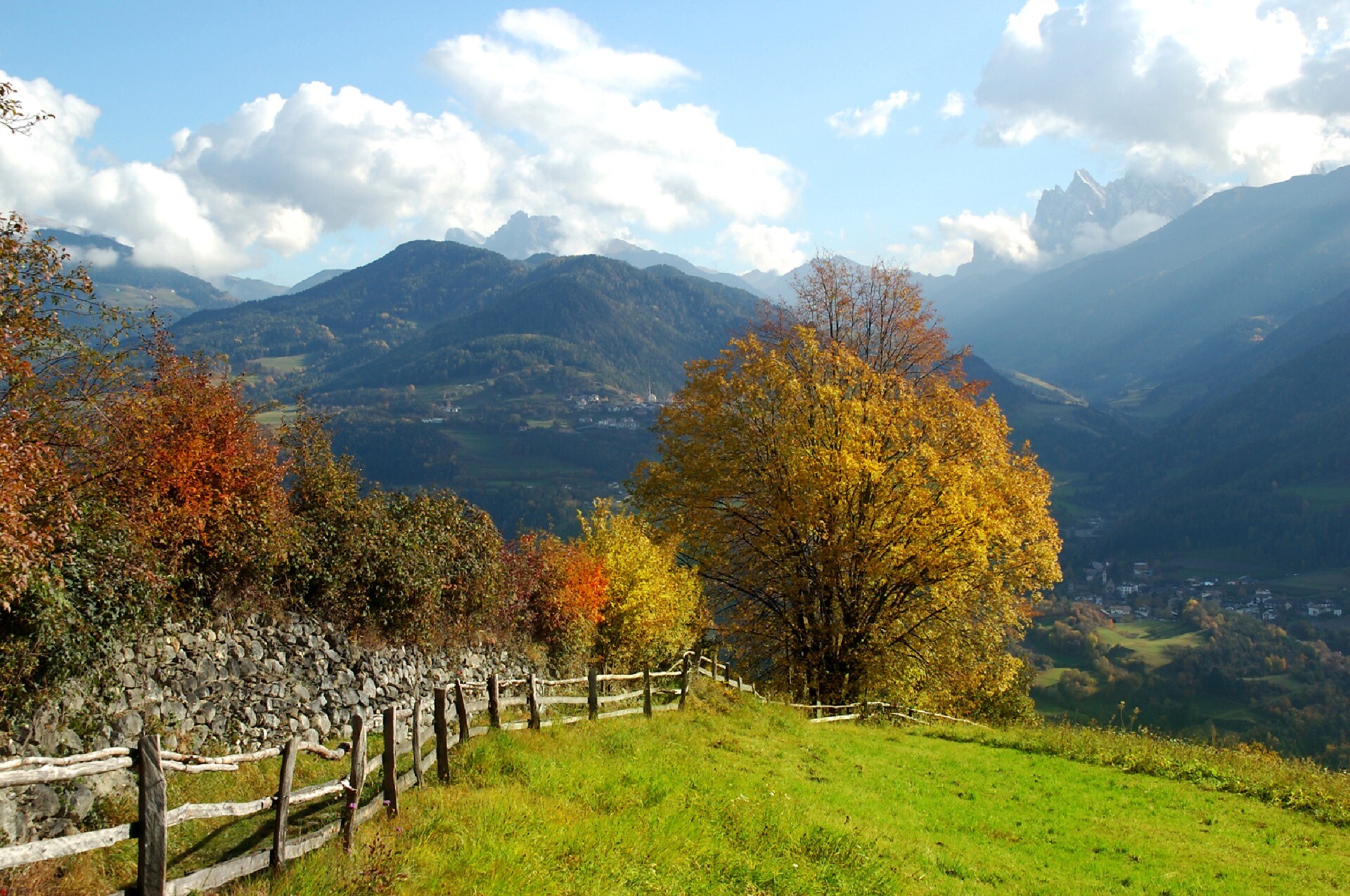 wandern bei Feldthurns