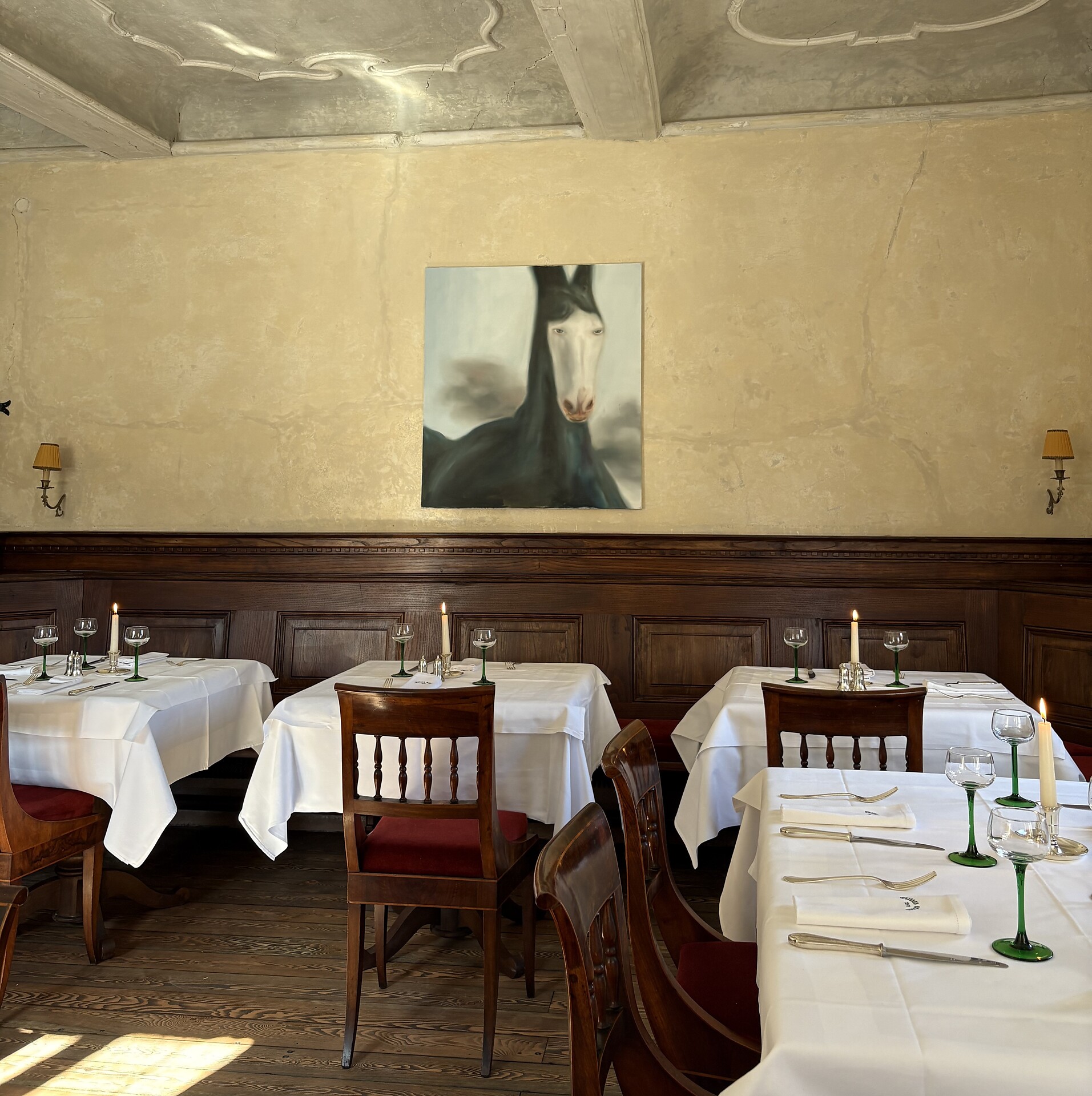 Frühstücken in historischen Gaststuben