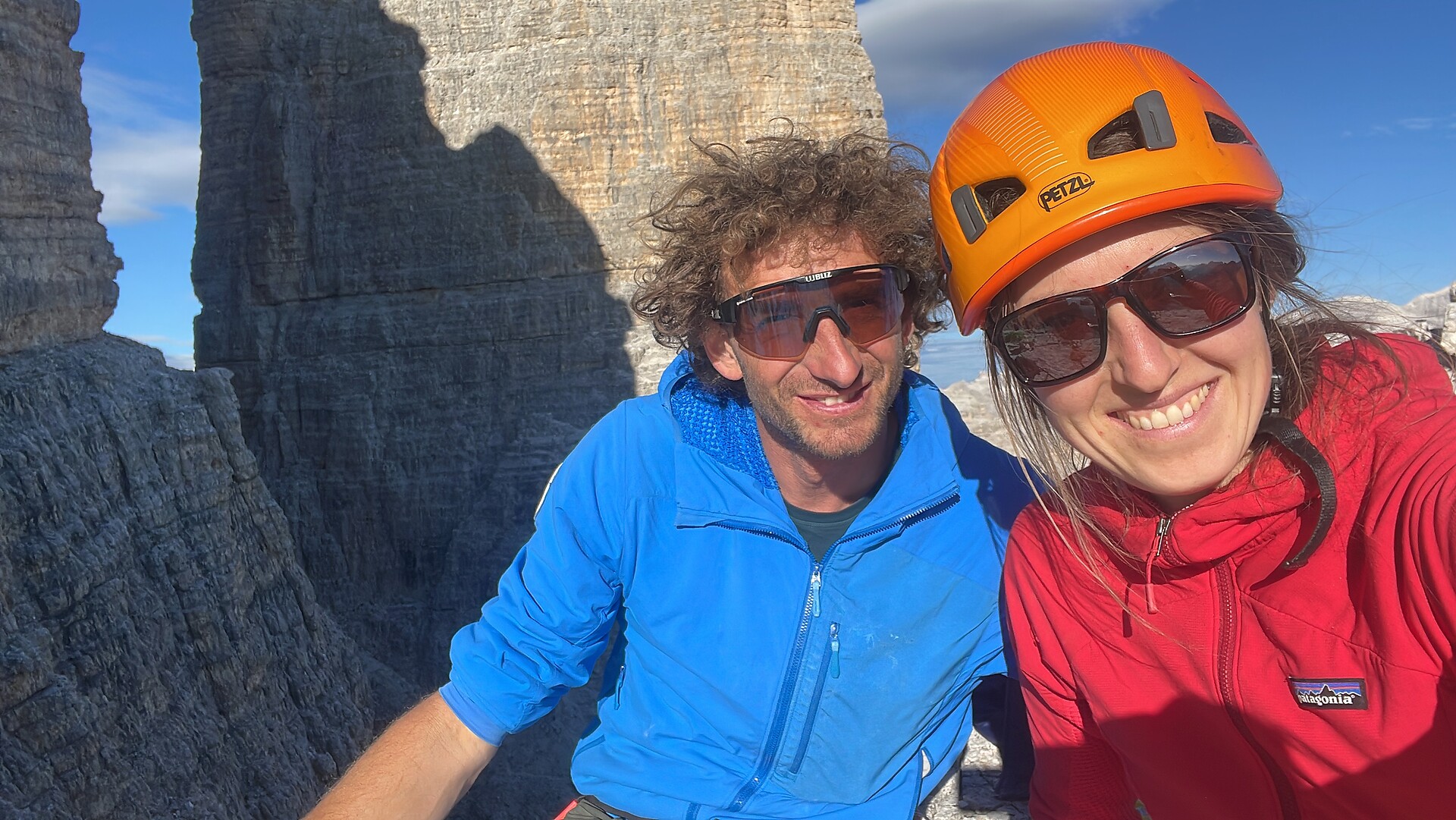 Hausherr und Bergführer Hannes mit Partnerin Ruth