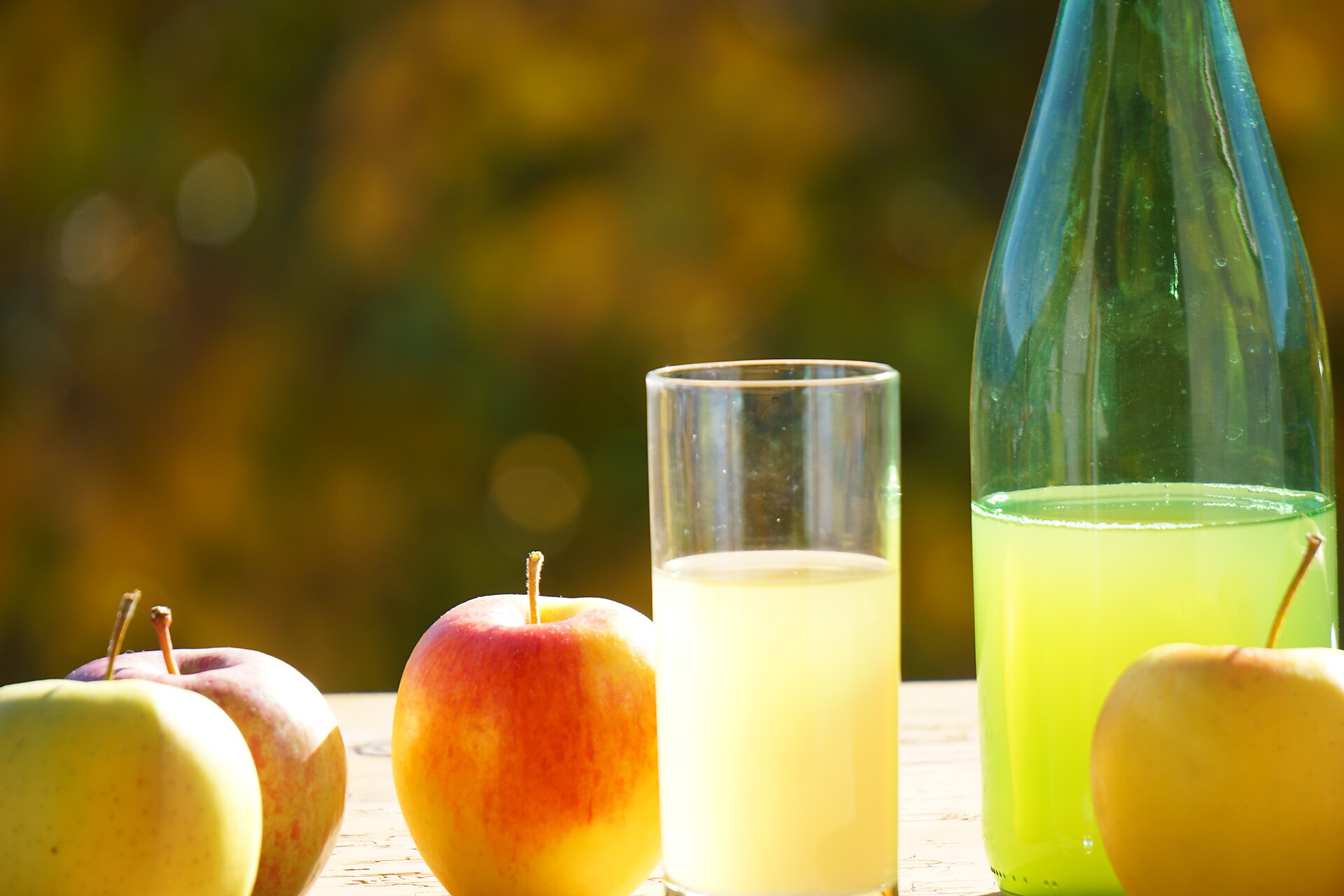 Unser hausgepresster Apfelsaft