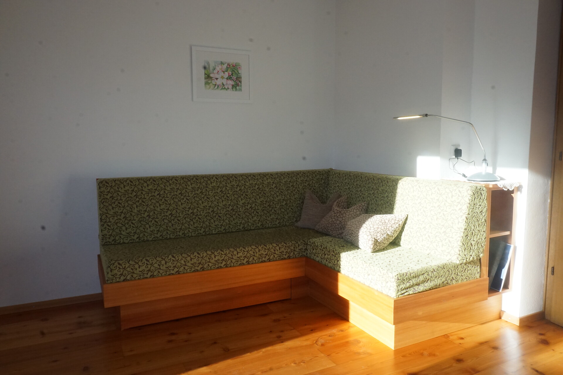 Wohnzimmer Apfelblüte