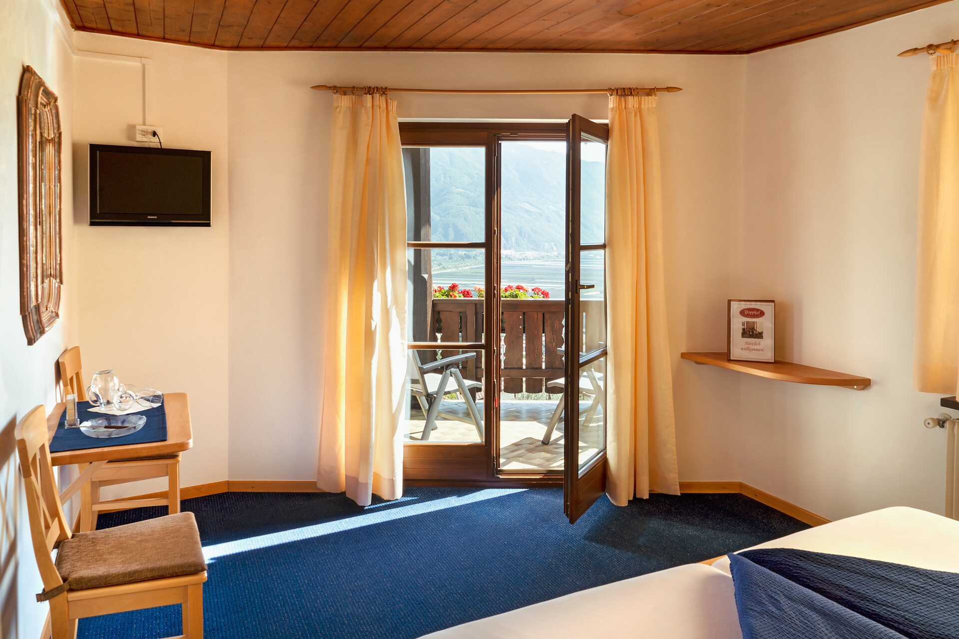 Doppelzimmer Blau