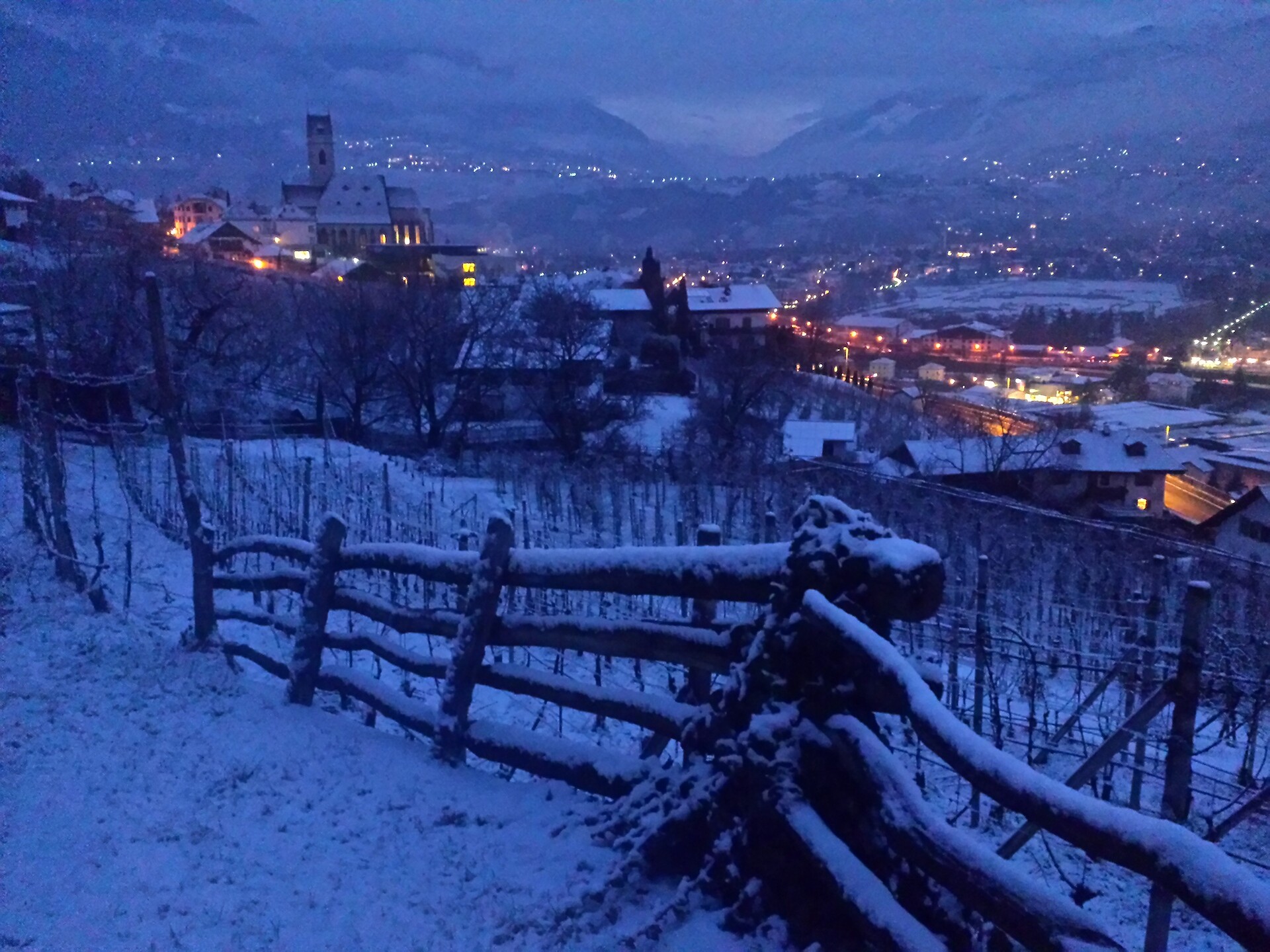 Winter am Pardellerhof