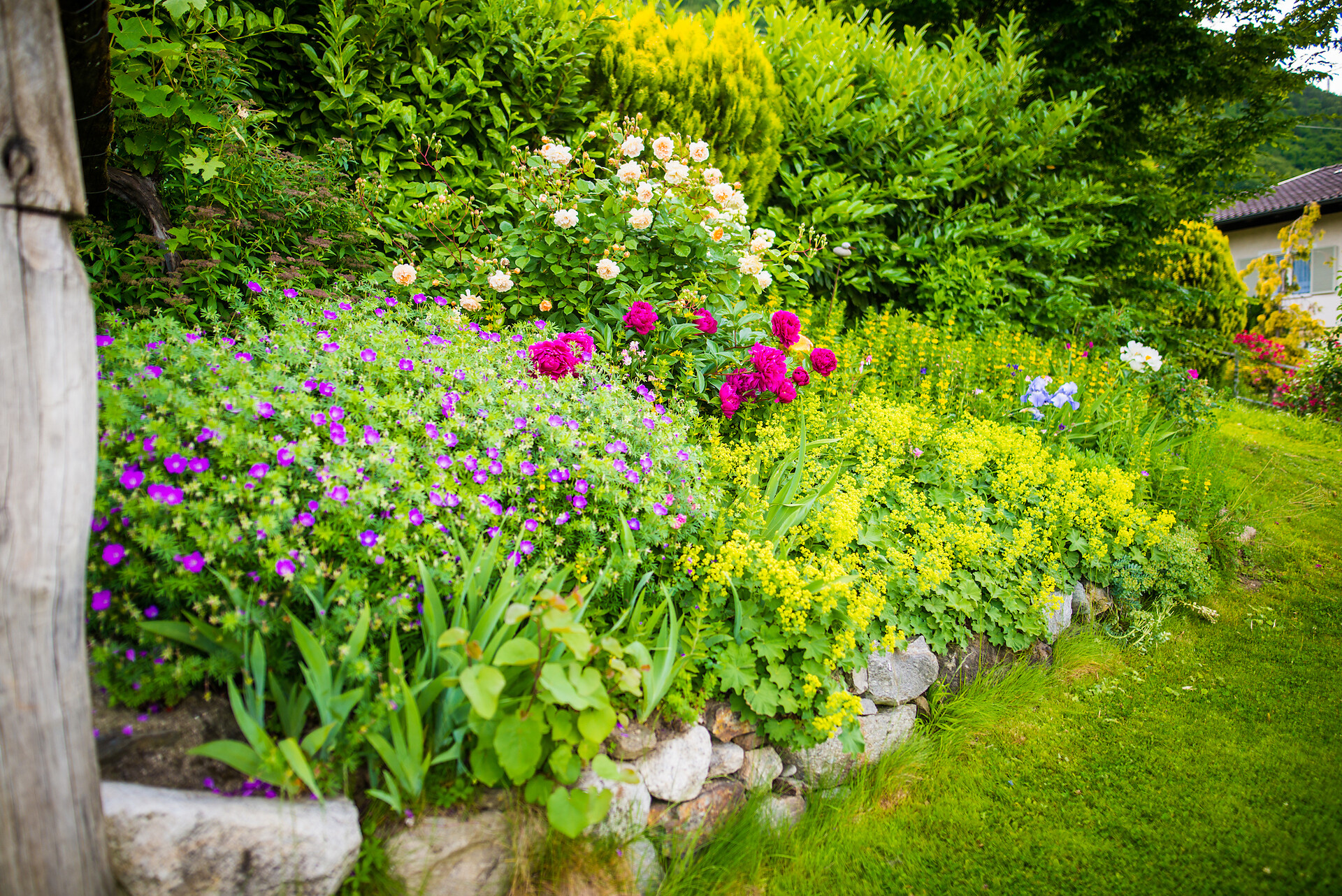 Bauerngarten am Schwimmbad