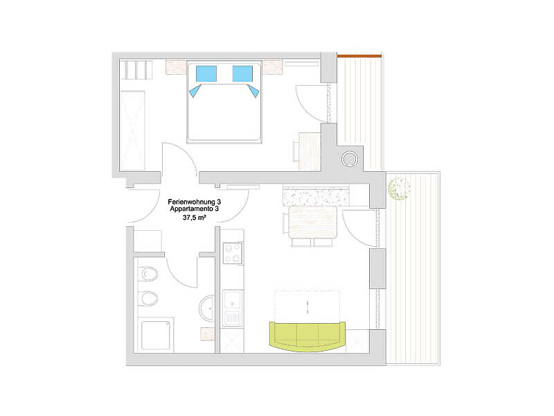 Appartamento 3 GRIESBERG
