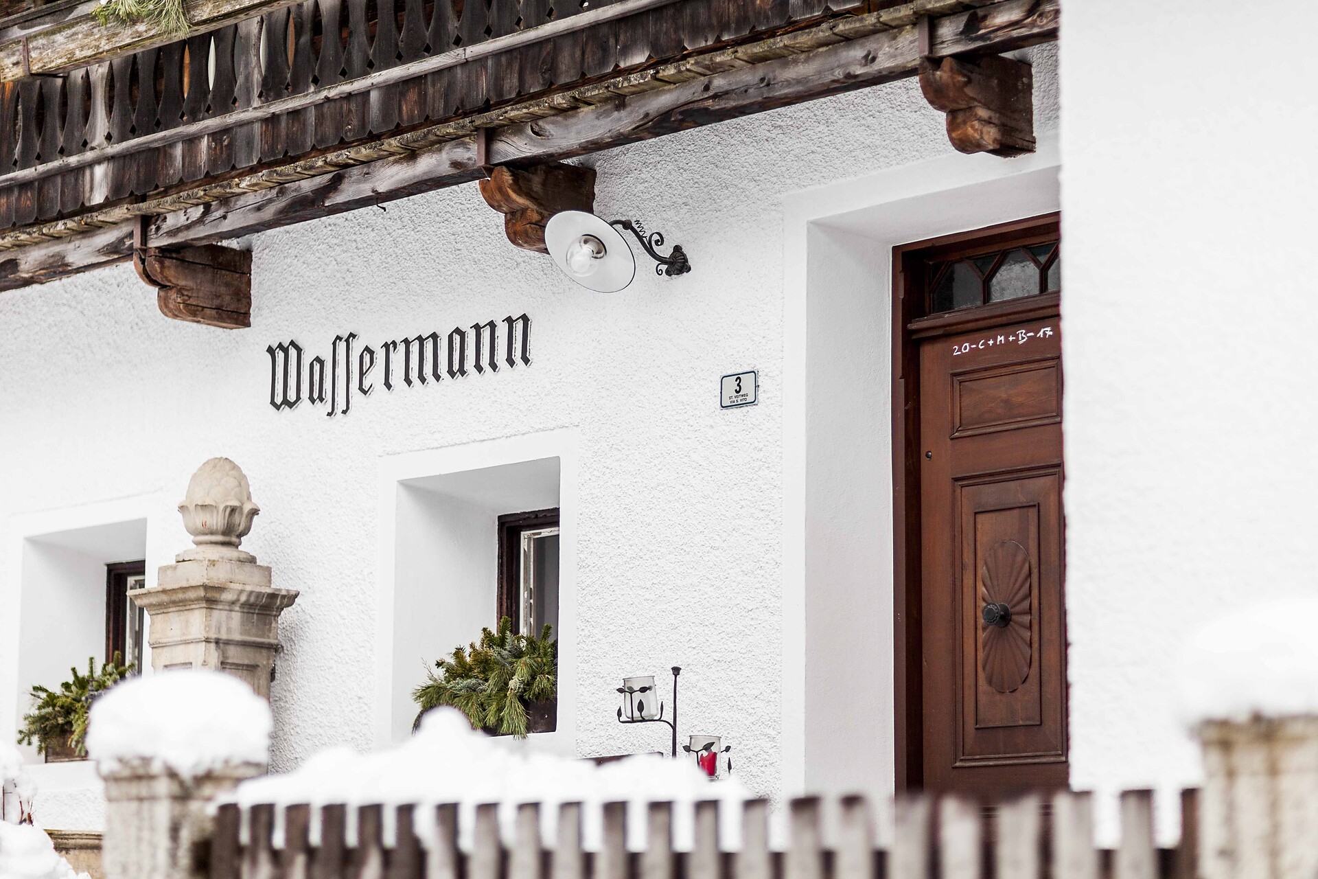 Wassermann in winter