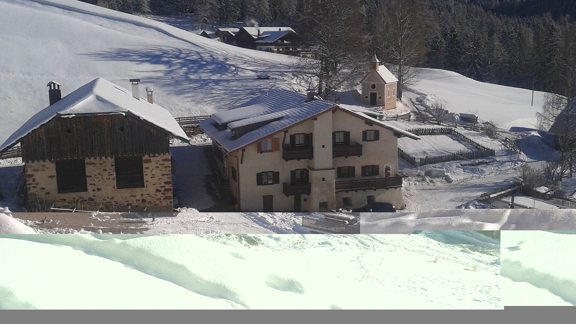 Thomaserhof on winter 1