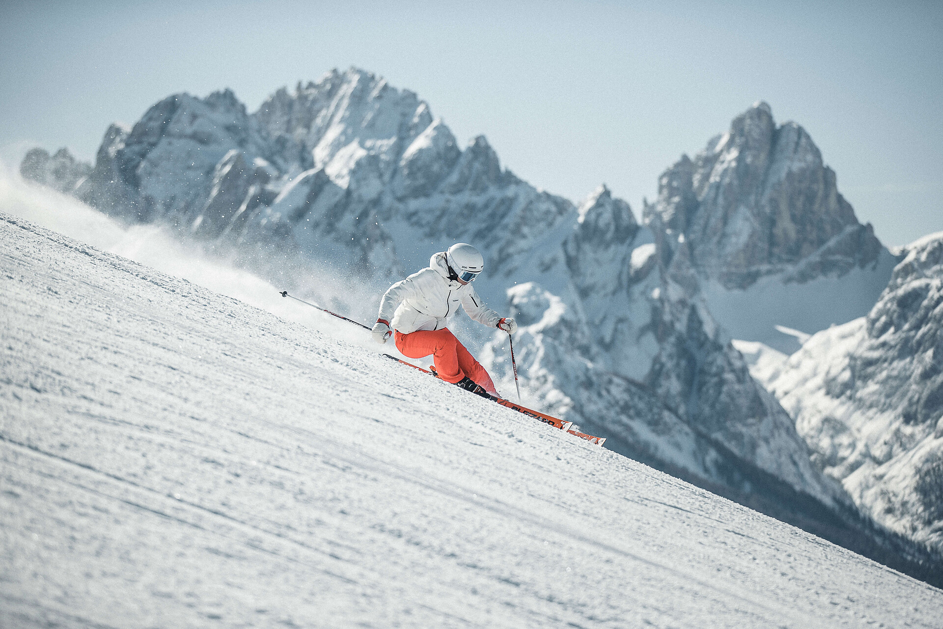 sciare a San Candido 3 zinnen Dolomites