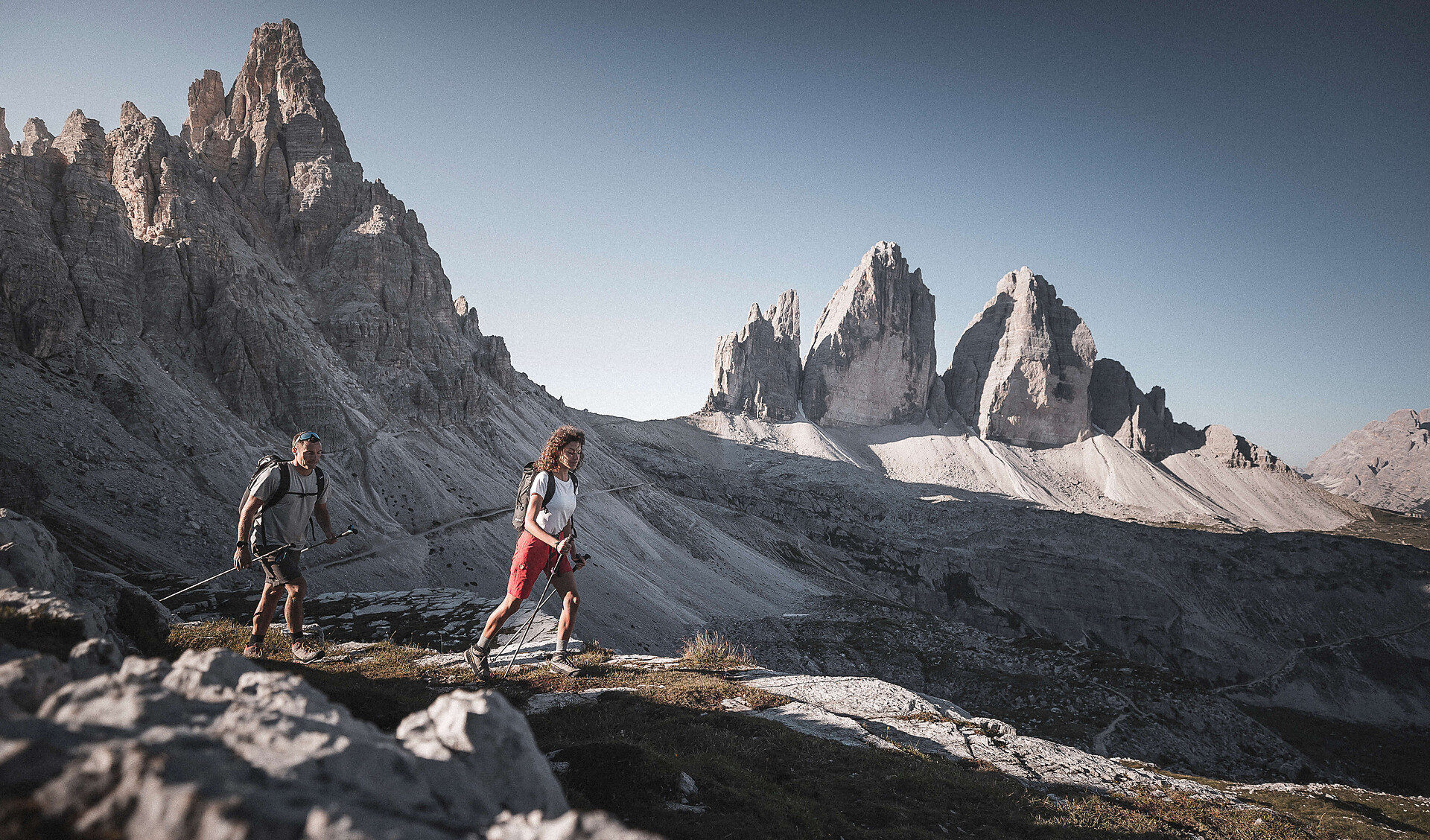 caminare intorno alle tre cime di lavaredo