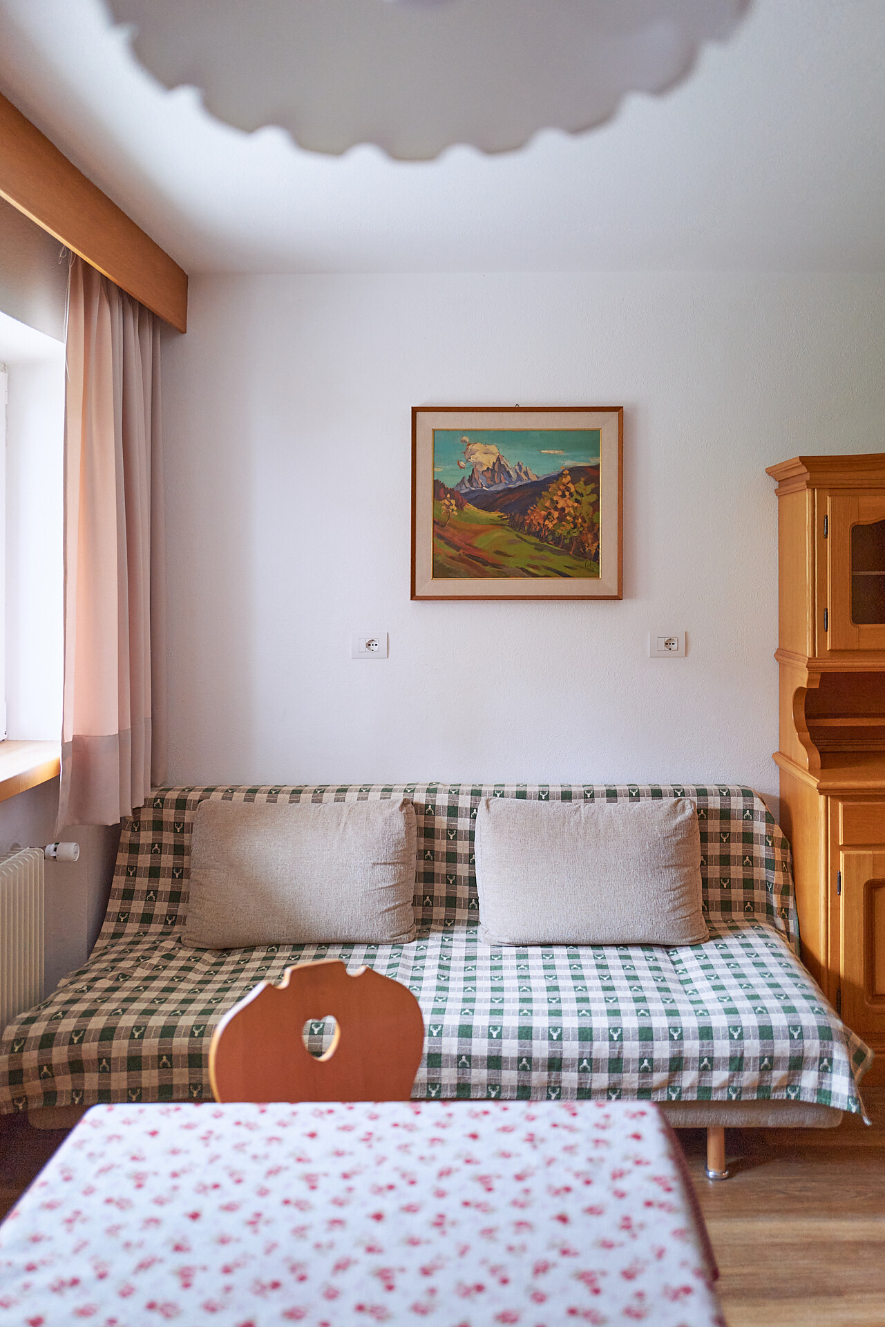 Zacher Alpine Apartments soggiorno San Candido 3 cime dolomites Alta Pusteria Sudtirolo