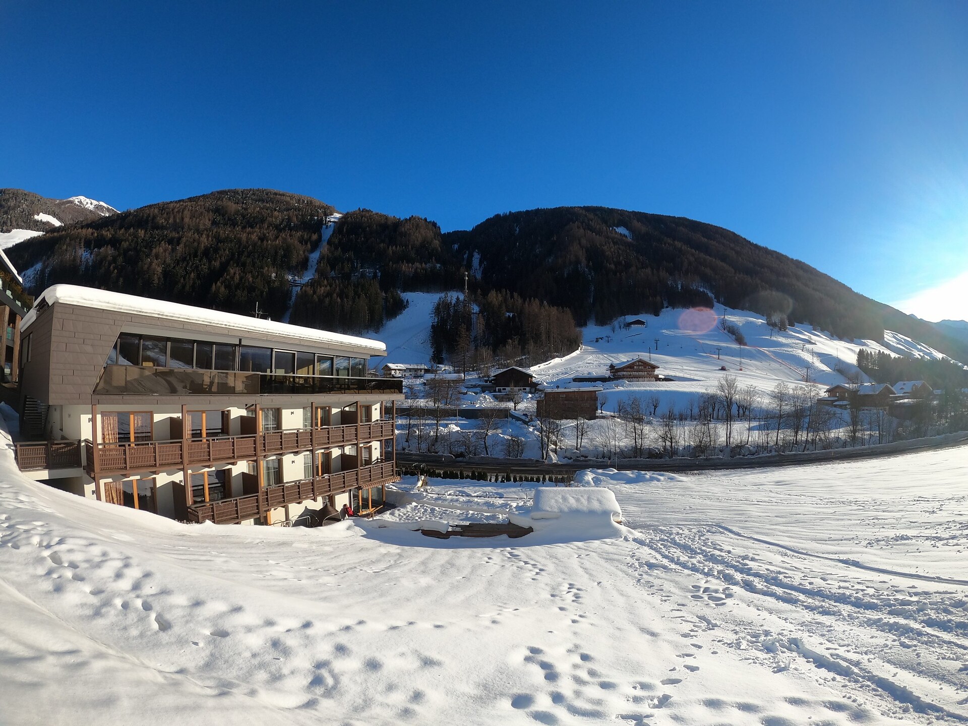 Zimmerhofer Residence deluxe inverno sci e slittare