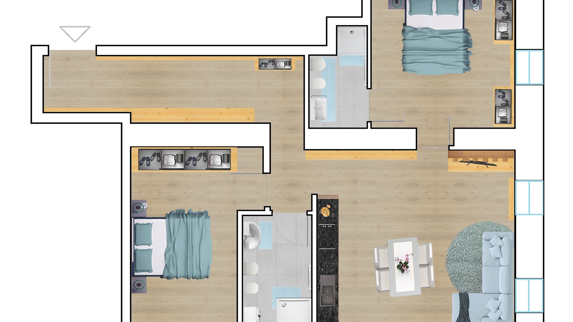 appartamento Appartament 174 - San Candido - #15 - Aurturist - Regione dolomitica 3 Cime - suedtirol.info