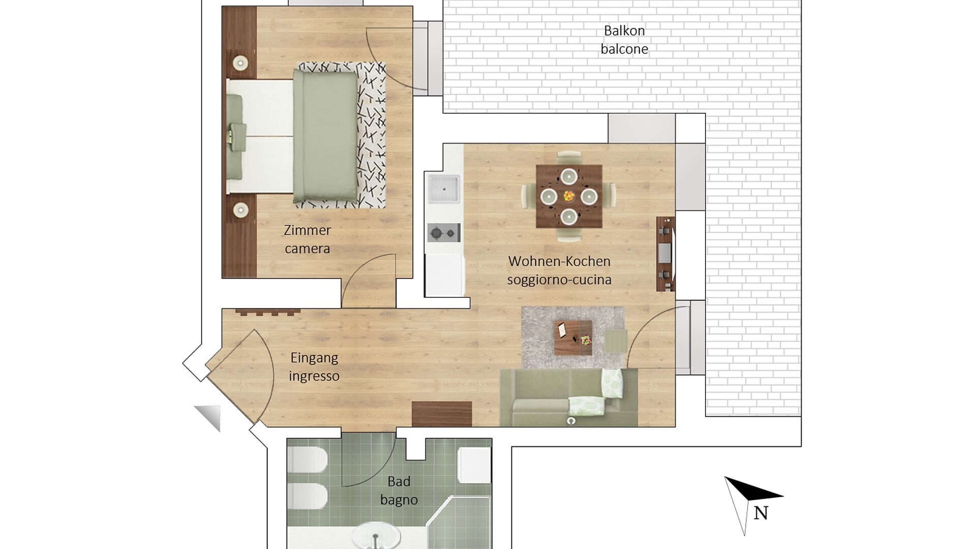 appartamento Appartement 145 - San Candido - #7 - Aurturist - Regione dolomitica 3 Cime - suedtirol.info