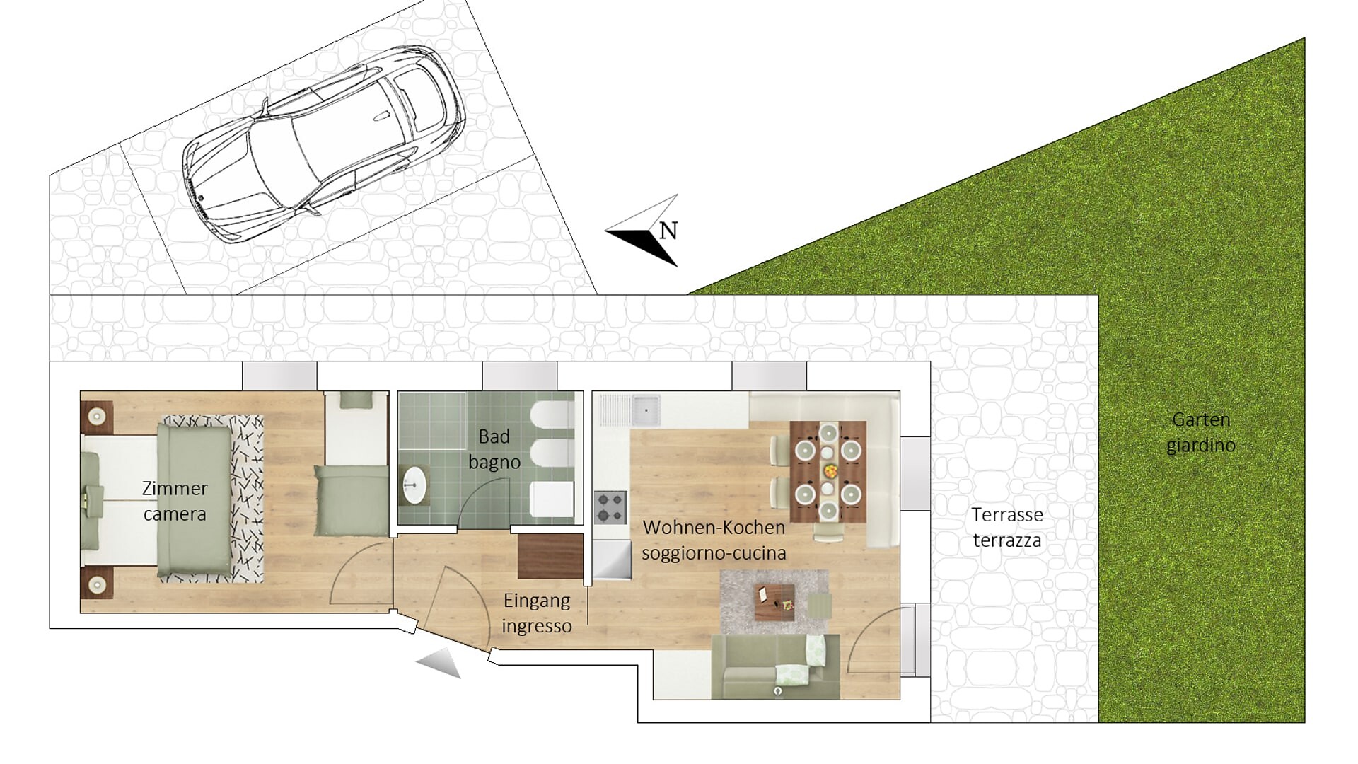 appartamento Appartement 107 - San Candido - #12 - Aurturist - Regione dolomitica 3 Cime - suedtirol.info