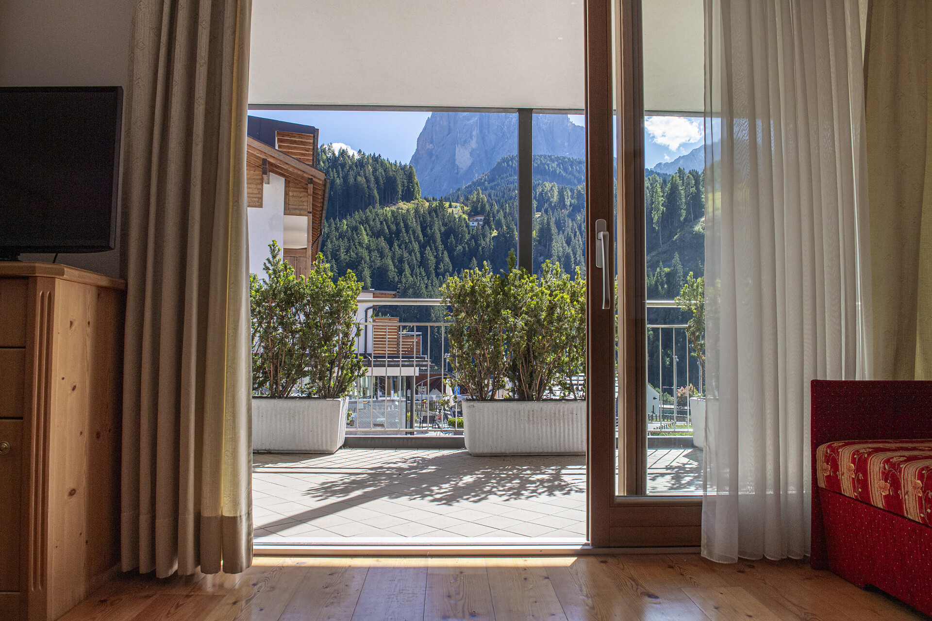 appartamento Appartamento con 2 camere da letto, 2 bagni e terrazzo con vista Sassolungo - #7 - Appartamenti Marienstern - Regione dolomitica Val Gardena - suedtirol.info