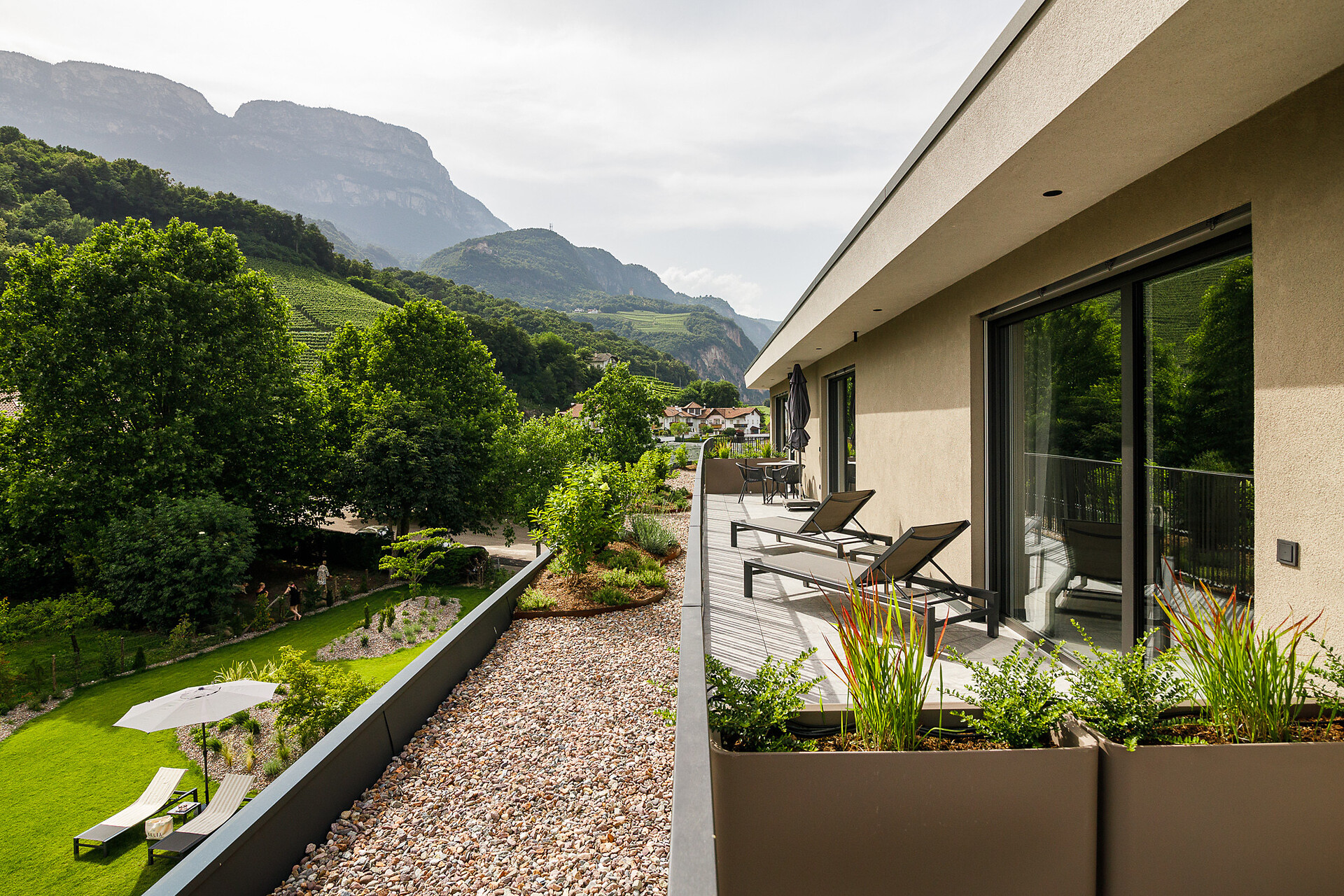 Ferienwohnung Penthouse Garden - #6 - Belia Lofts - Südtiroler Weinstraße - suedtirol.info