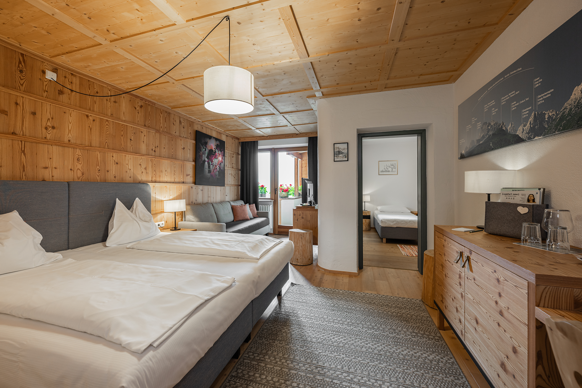 camera Familystudio Monte Elmo 45mq - #1 - Berghotel - Sesto - Regione dolomitica 3 Cime - suedtirol.info