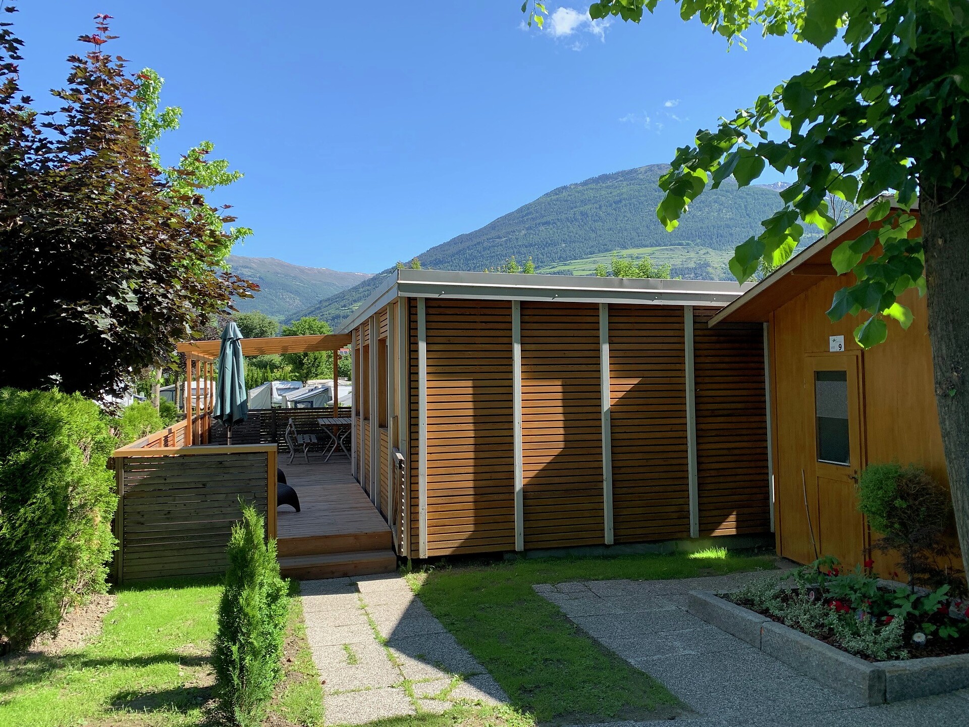 Apartment Wooden Chalet - #1 - Camping Sägemühle - Vinschgau/Val Venosta - suedtirol.info