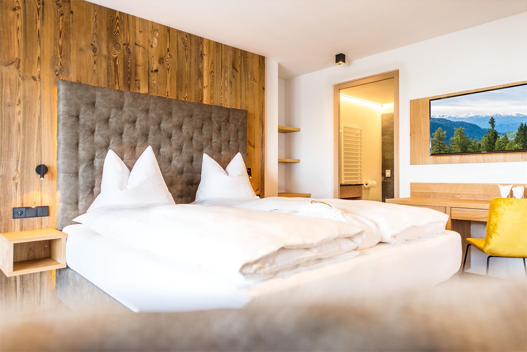 Zimmer Doppelzimmer "Fichte" - #1 - DAS ROYAL - Dolomitenregion Eggental - suedtirol.info