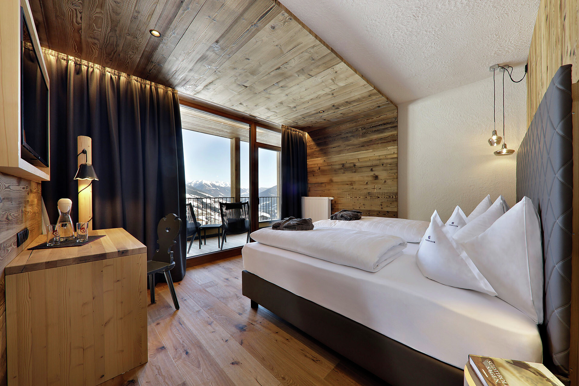 Zimmer Azurit in der Gassenloge für 2-5 Personen - #2 - Erlebnisort Gassenhof - Sterzing und Umgebung - suedtirol.info