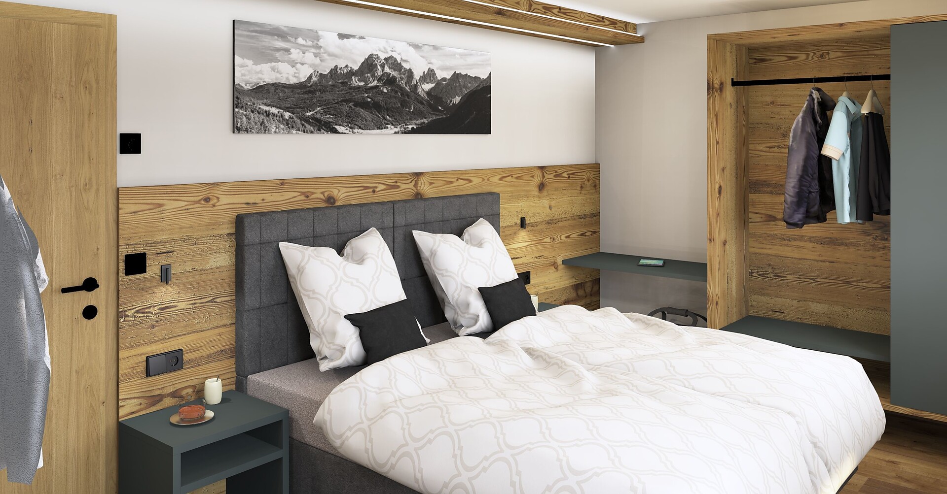 Ferienwohnung Apartment Helm - Alpine Elegance - #2 - Hotel Waldheim - Dolomitenregion 3 Zinnen - suedtirol.info