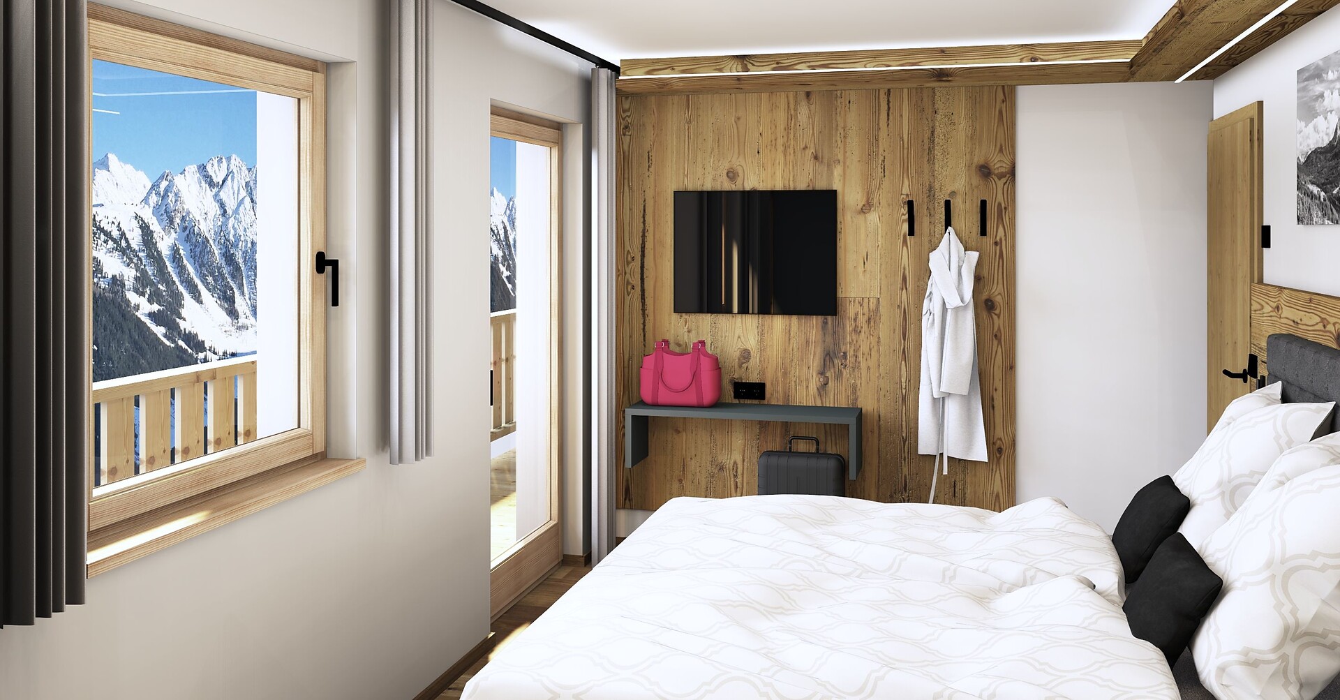 Ferienwohnung Apartment Helm - Alpine Elegance - #6 - Hotel Waldheim - Dolomitenregion 3 Zinnen - suedtirol.info