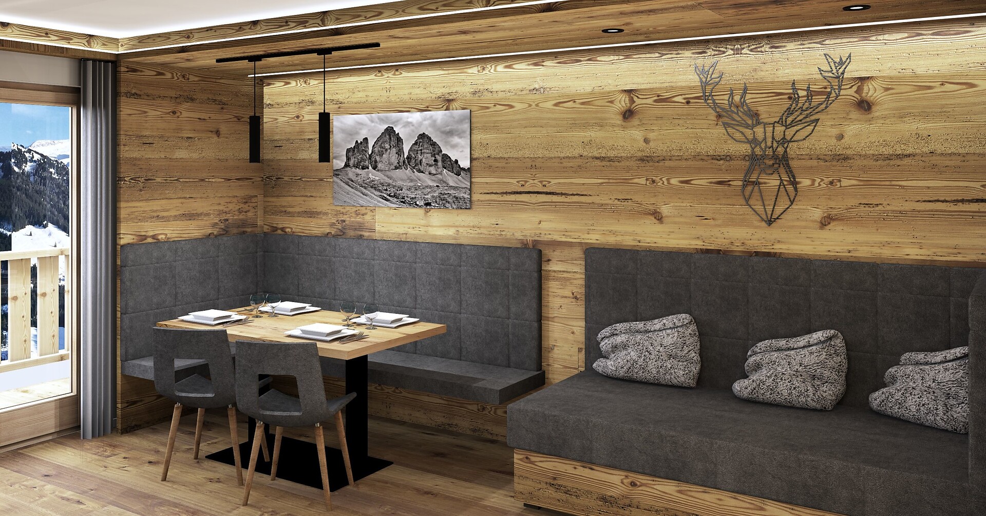 Ferienwohnung Apartment Helm - Alpine Elegance - #1 - Hotel Waldheim - Dolomitenregion 3 Zinnen - suedtirol.info