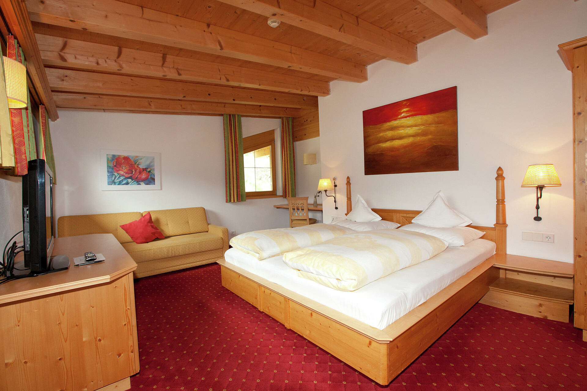 Room Double room "Ortler" - #1 - Hotel Pension Goldener Adler - Vinschgau/Val Venosta - suedtirol.info