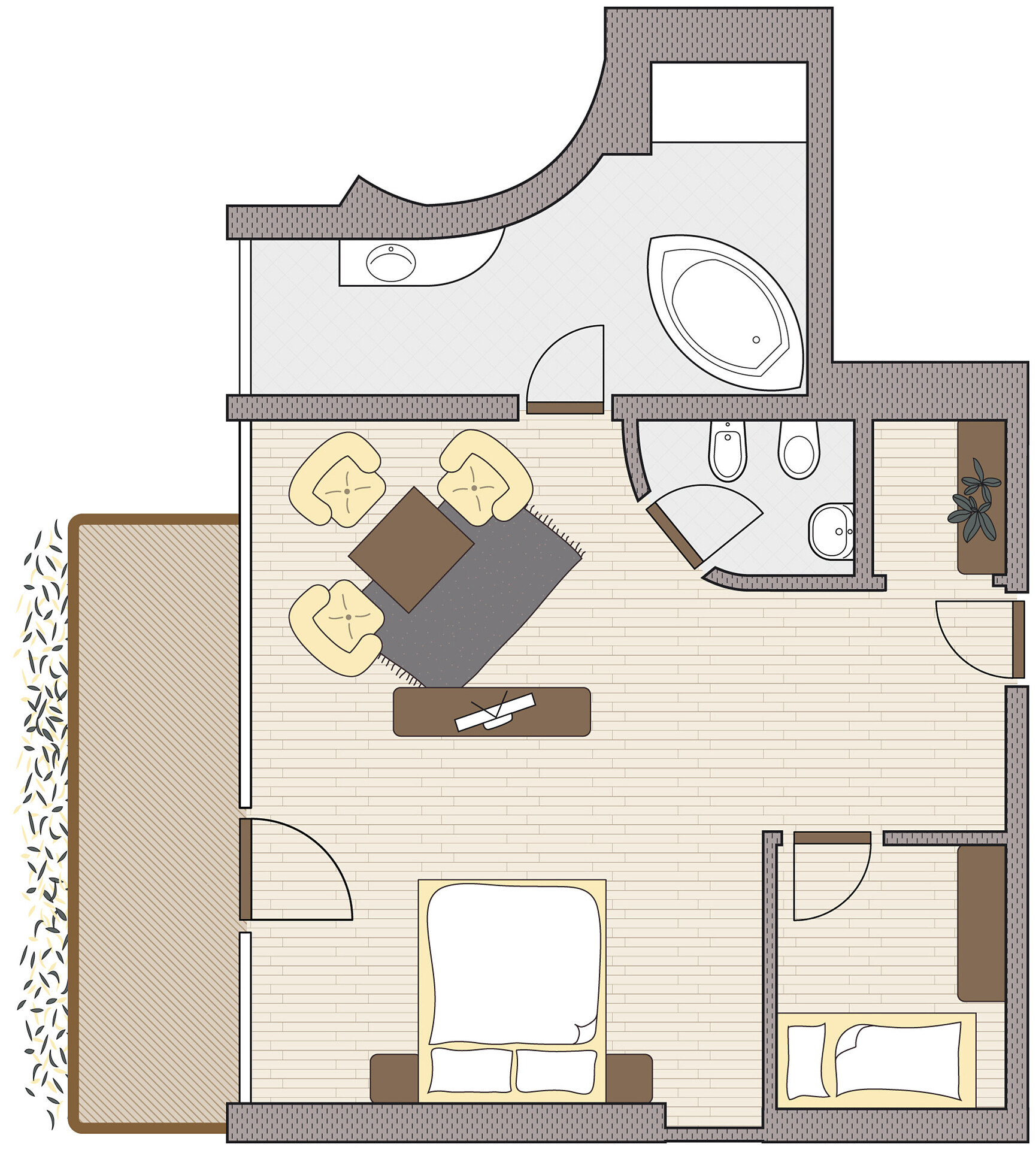 Room Wellness Suite - #3 - Hotel Valserhof - Brixen/Bressanone and environs - suedtirol.info