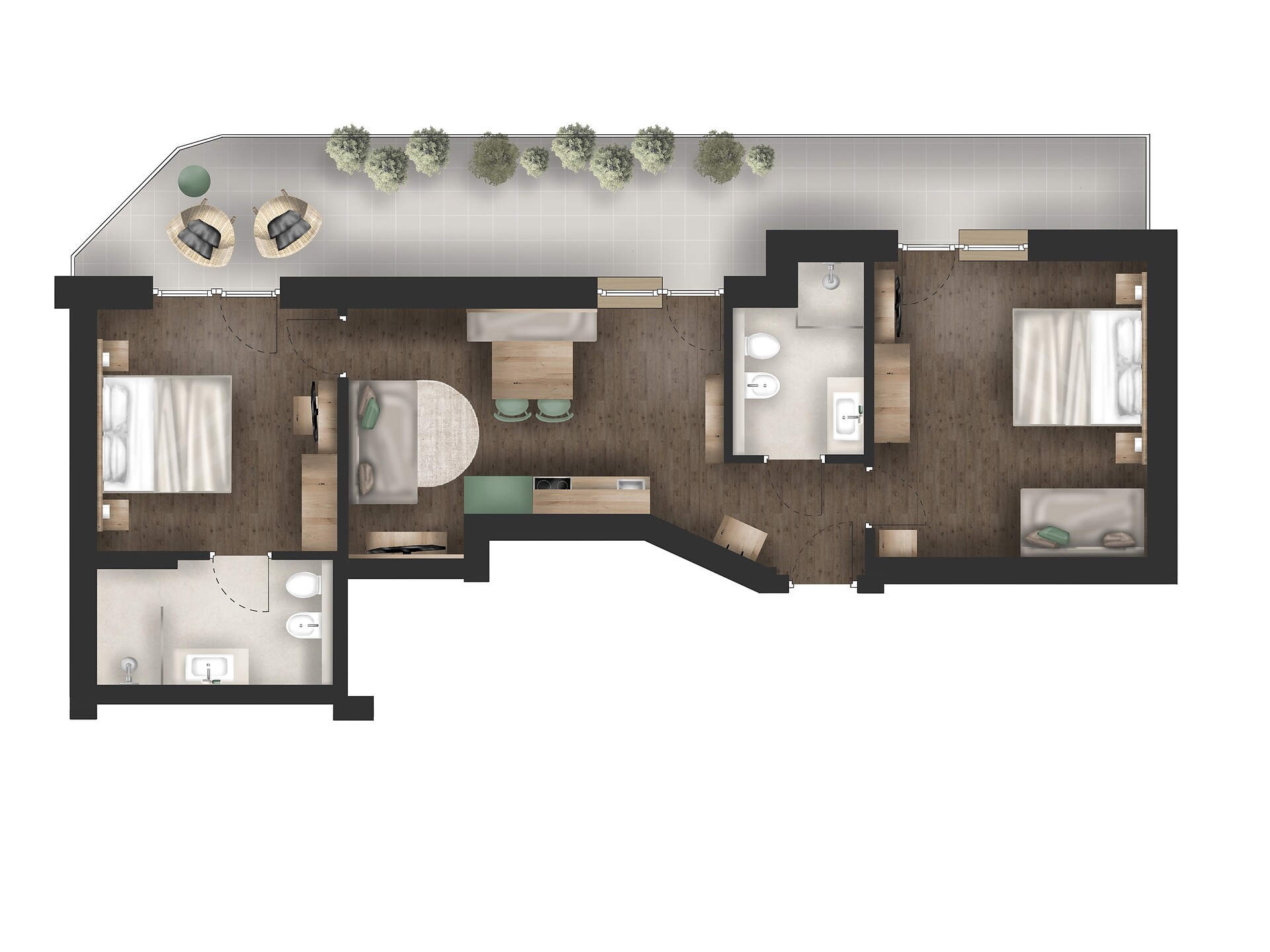 Apartment Apartment XL - #1 - Aparthotel Laurena - Brixen/Bressanone and environs - suedtirol.info