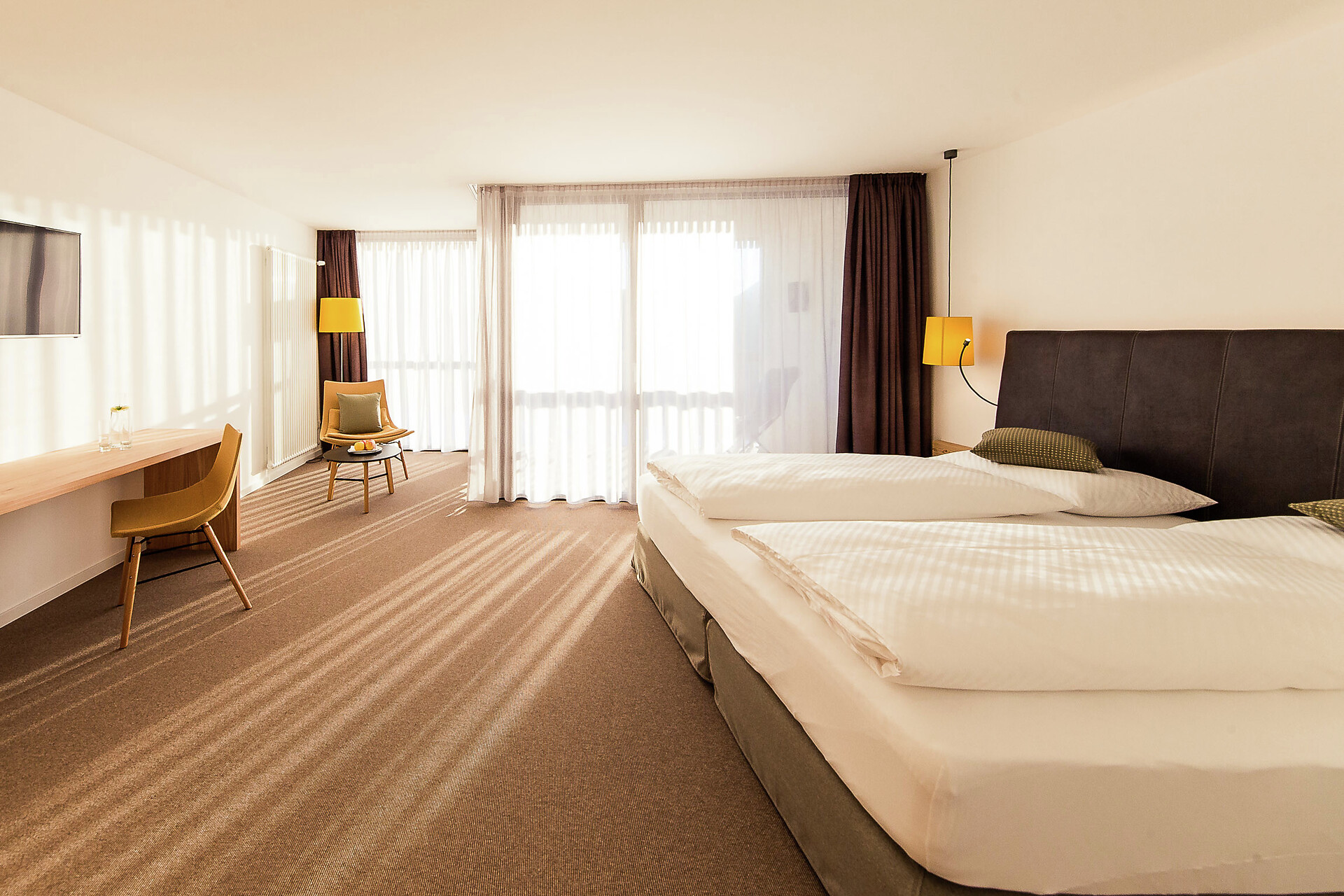 Room Double room deluxe - new - #1 - Hotel Cristal - Dolomites Region Eggental - suedtirol.info