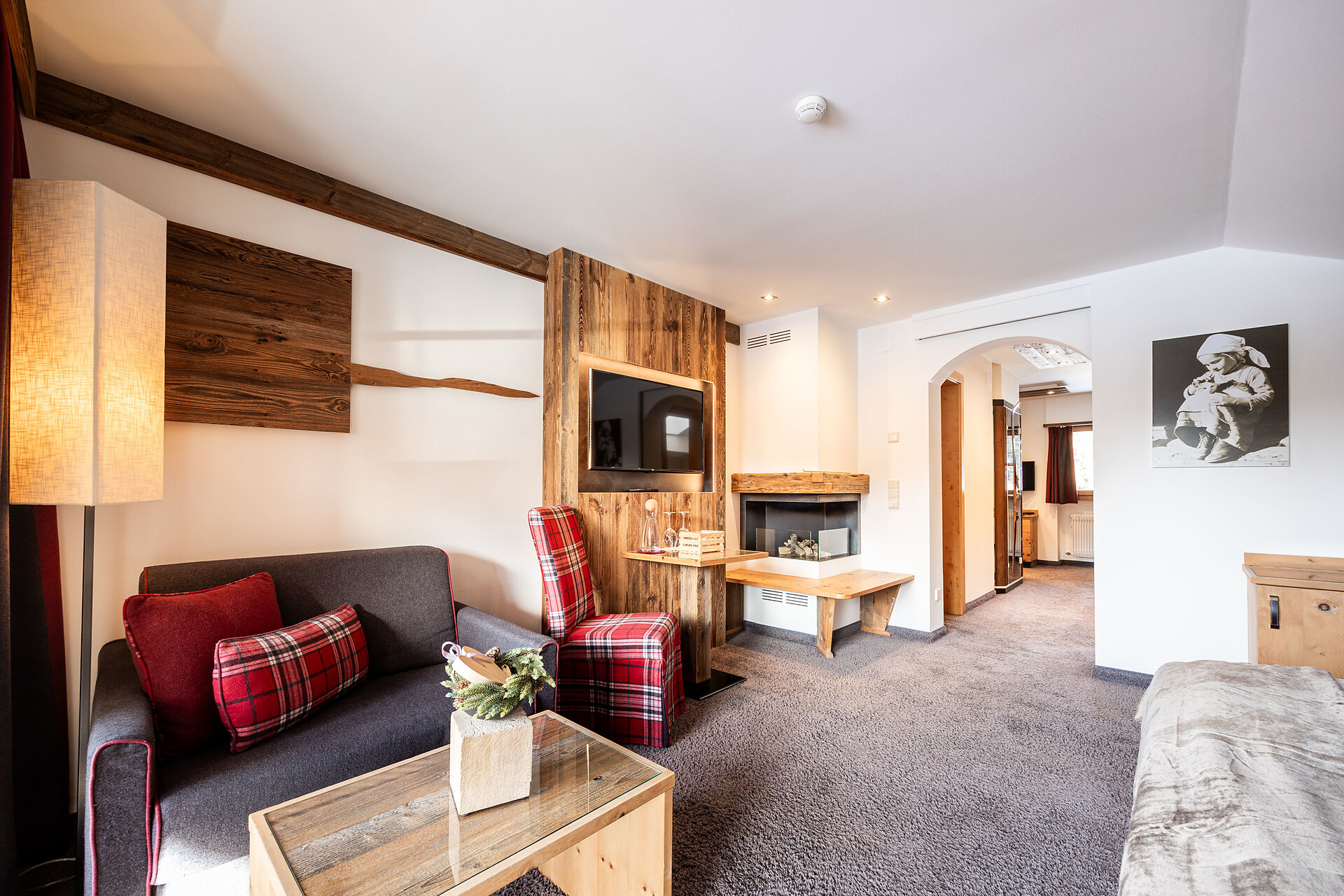 Zimmer Kaminzimmersuite - #2 - Hotel Falzeben - Meran und Umgebung - suedtirol.info