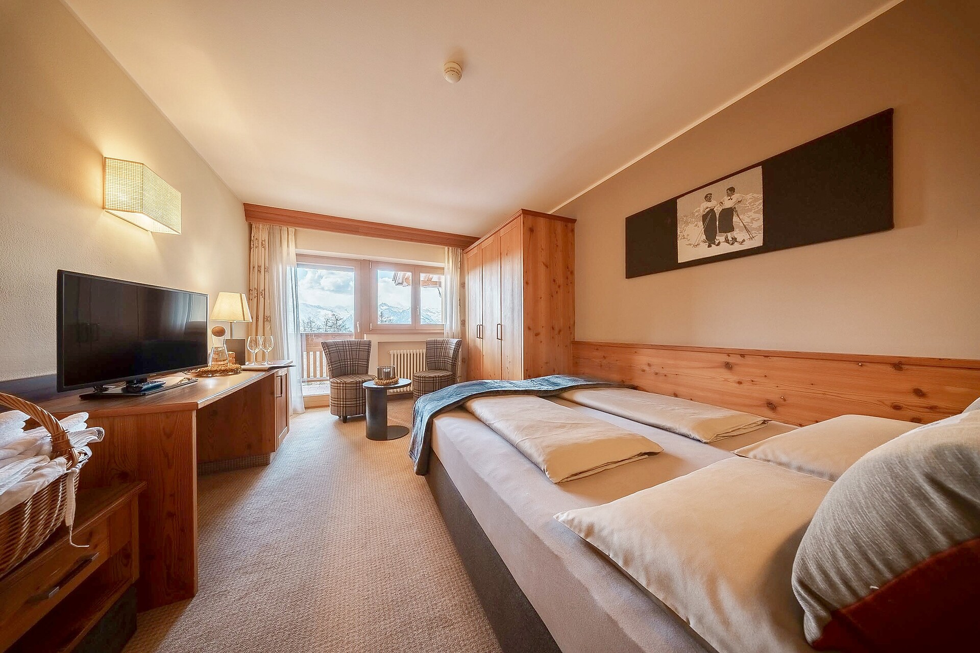 Zimmer Einzelzimmer - #1 - Hotel Falzeben - Meran und Umgebung - suedtirol.info