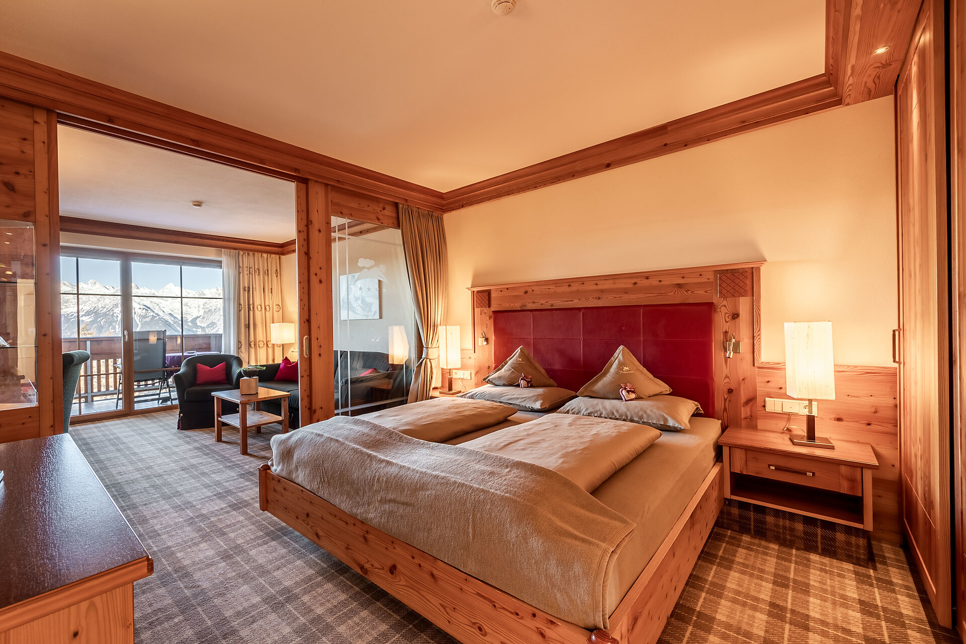 Zimmer Suite Großer Mittager - #2 - Hotel Falzeben - Meran und Umgebung - suedtirol.info