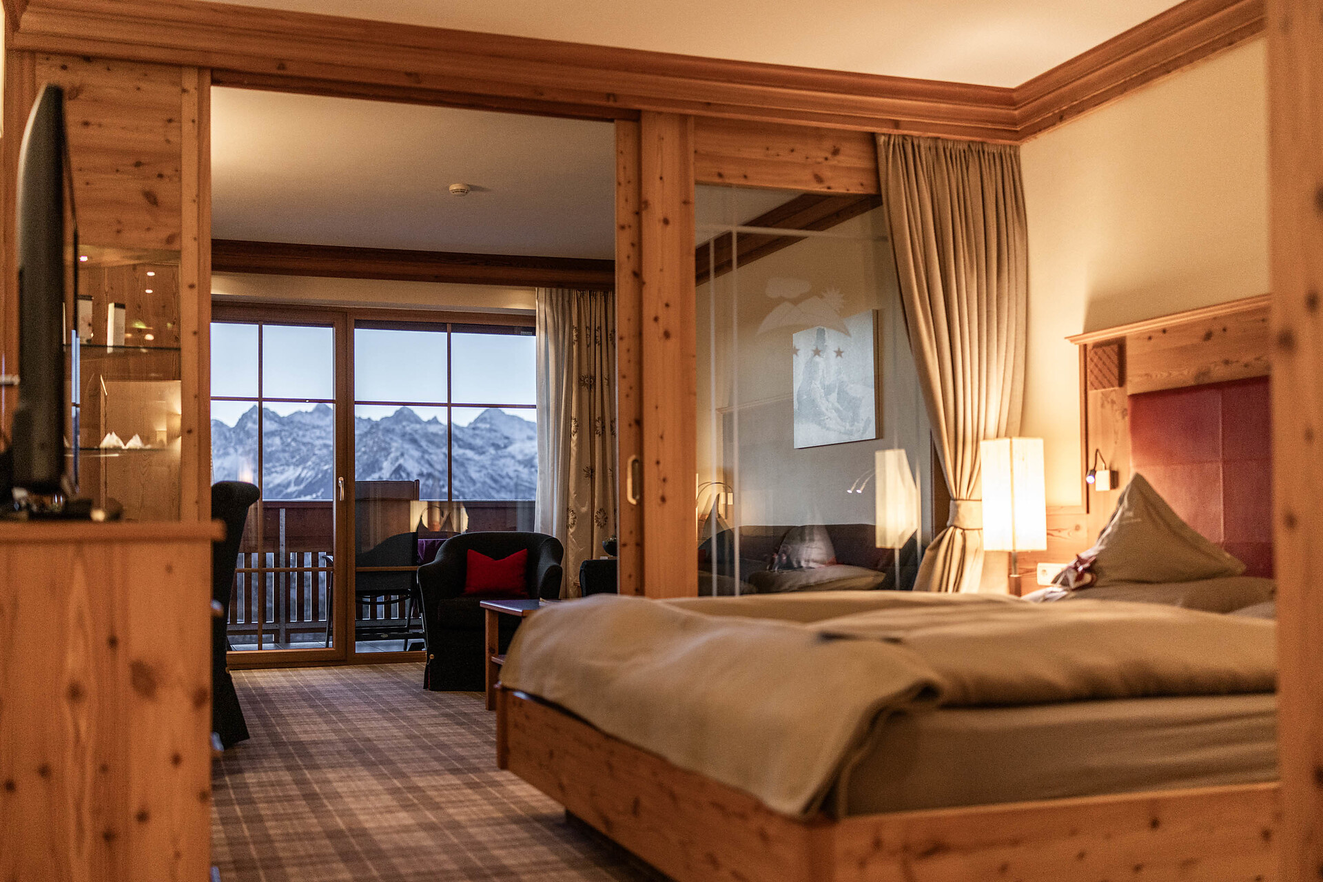 Zimmer Suite Großer Mittager - #1 - Hotel Falzeben - Meran und Umgebung - suedtirol.info