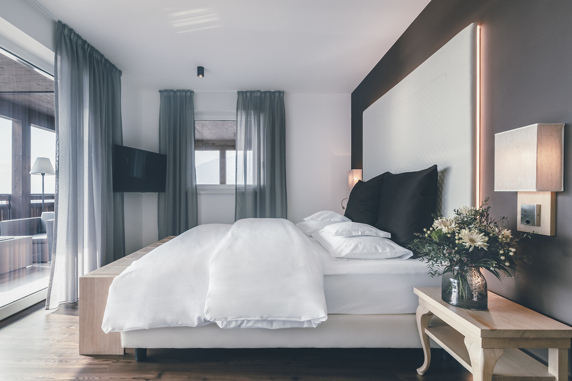 Zimmer Seniorsuite Deluxe mit Whirlpool (ca. 45 m²) - #1 - Hotel Golserhof - Meran und Umgebung - suedtirol.info