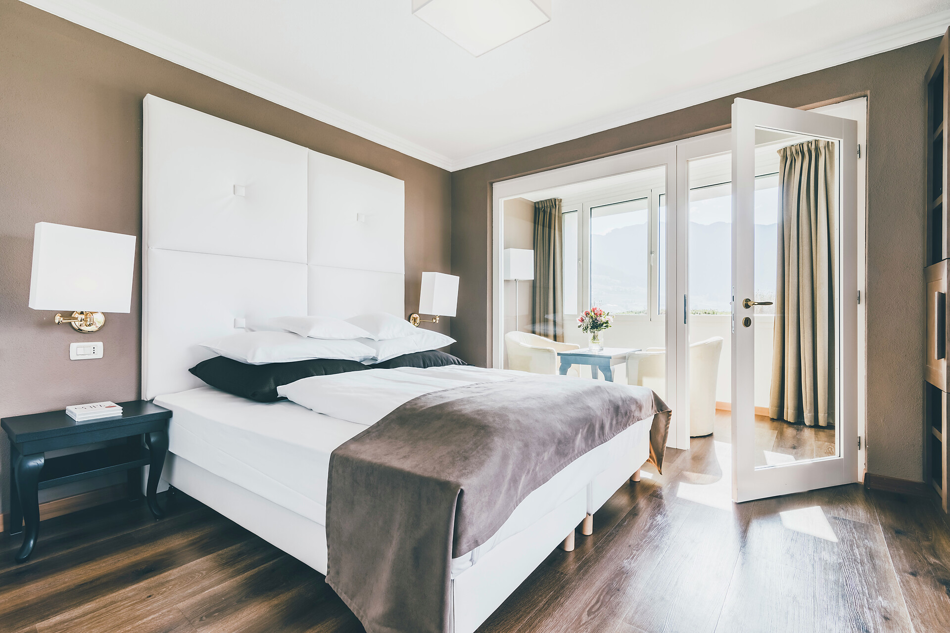 Zimmer Double (ca. 20 m²) - #1 - Hotel Golserhof - Meran und Umgebung - suedtirol.info