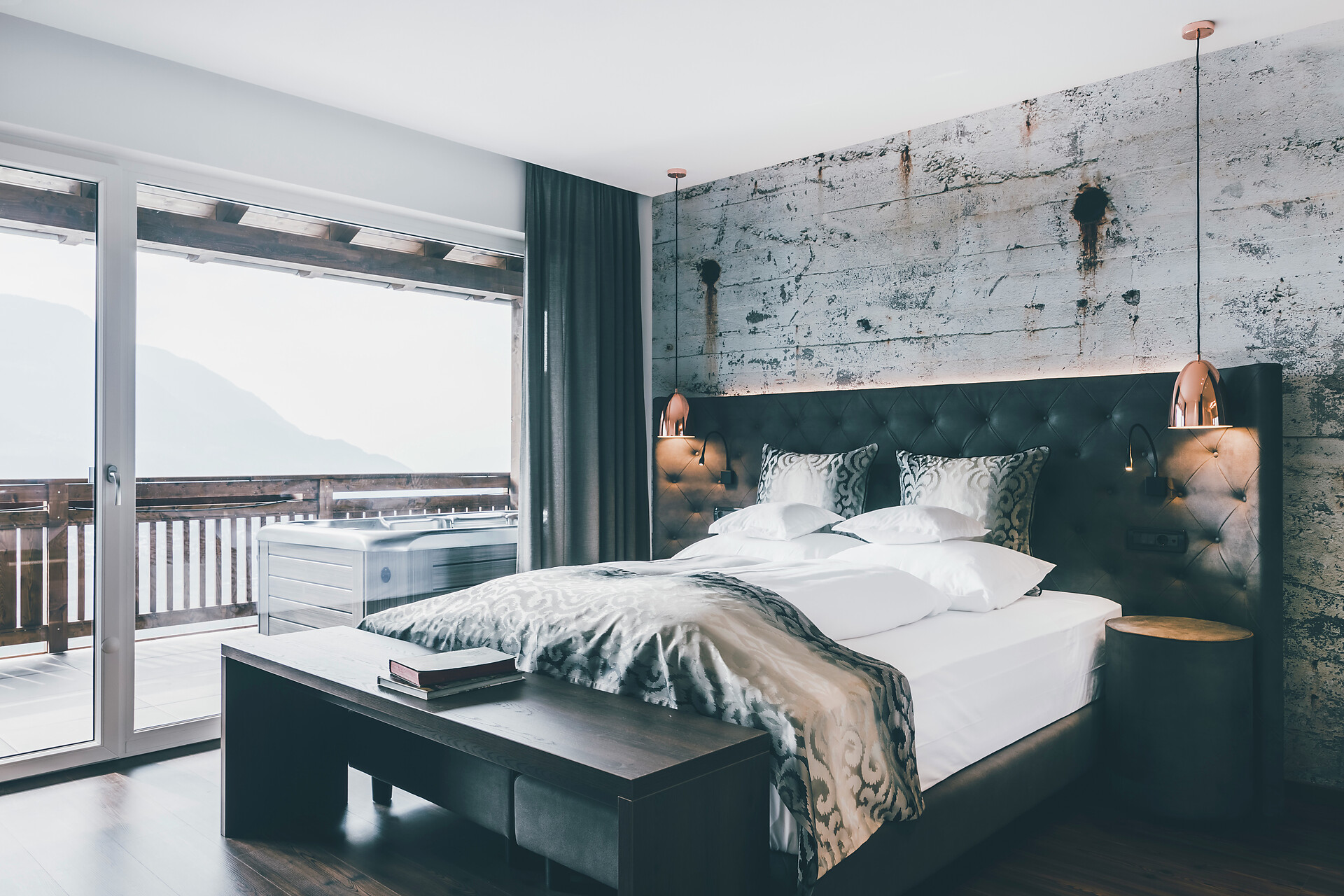 Zimmer Suite 1400 Deluxe mit Whirlpool (70-75m²) - #1 - Hotel Golserhof - Meran und Umgebung - suedtirol.info