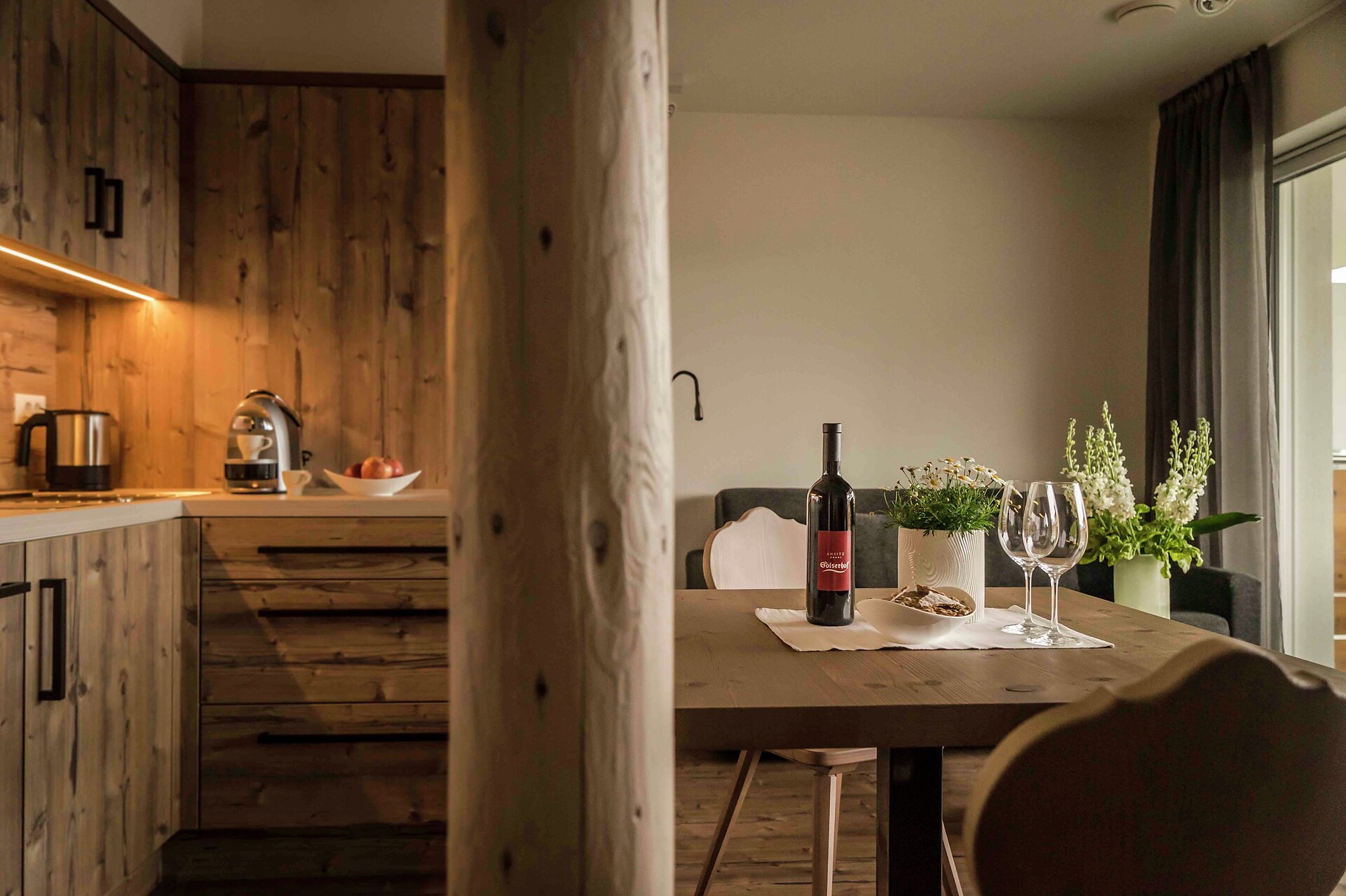 Ferienwohnung Appartement "Vitalpina" ca. 40m² (1,4 km Nähe) - #3 - Hotel Golserhof - Meran und Umgebung - suedtirol.info